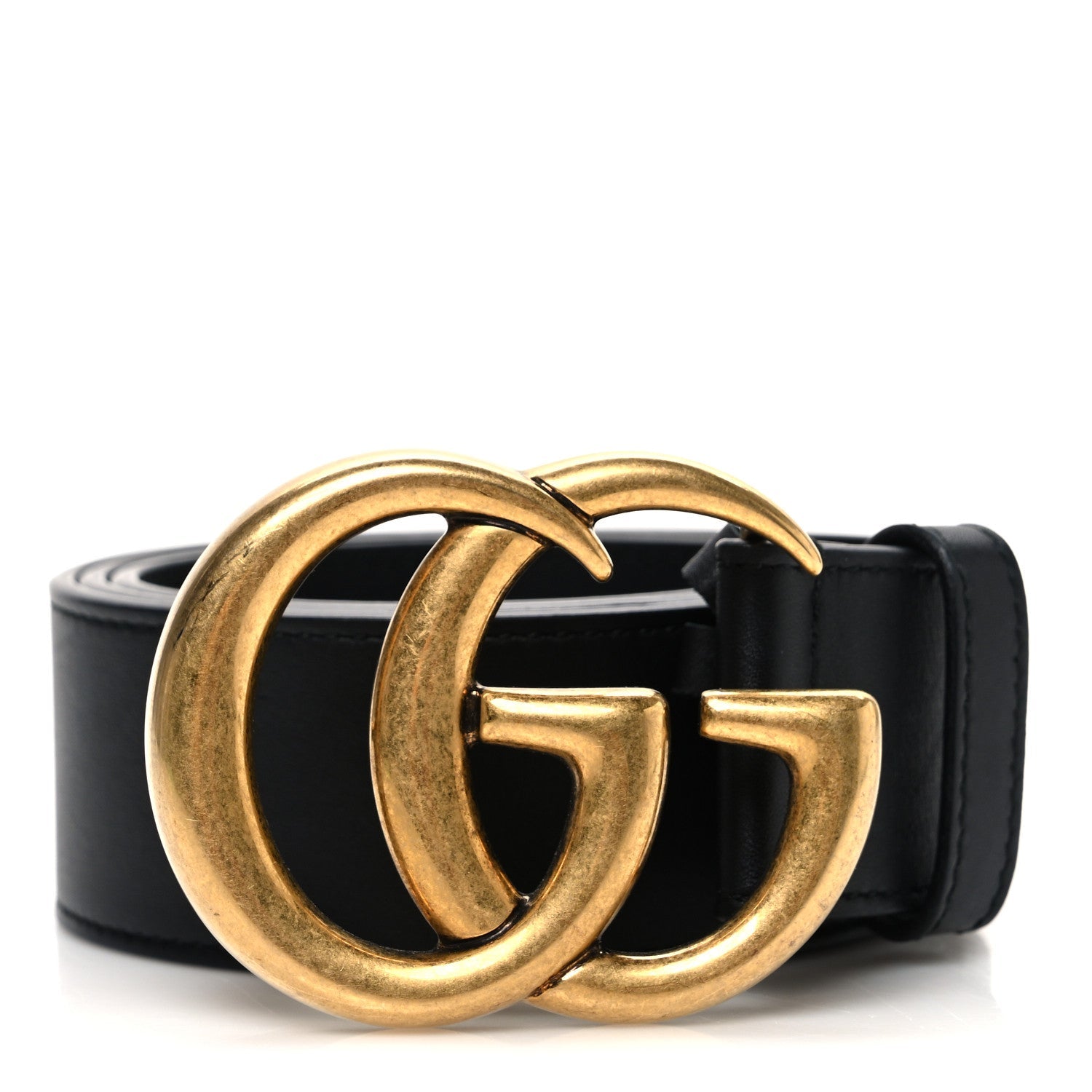 Calfskin Double G 40mm Belt 80 32 Black