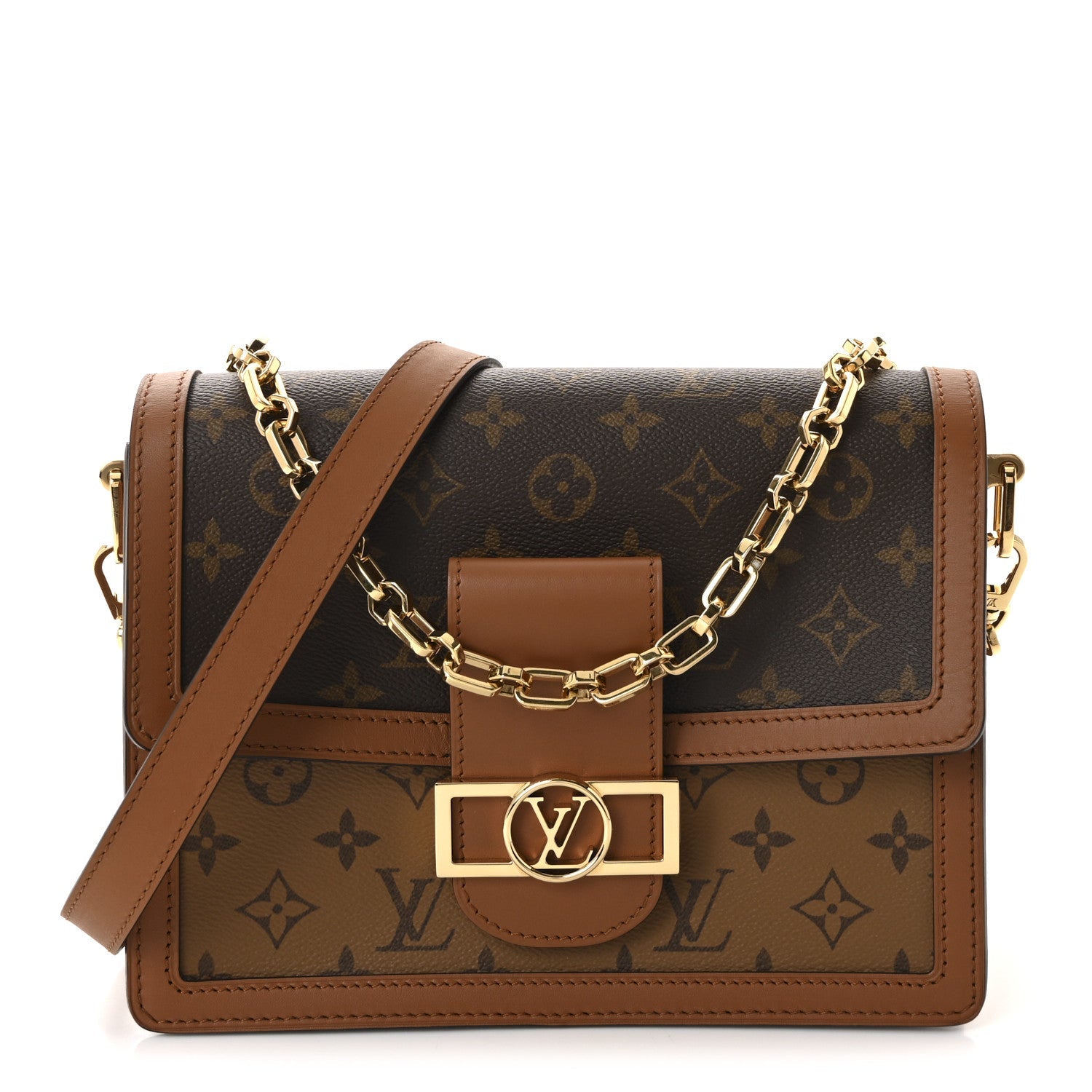 Reverse Monogram Dauphine MM