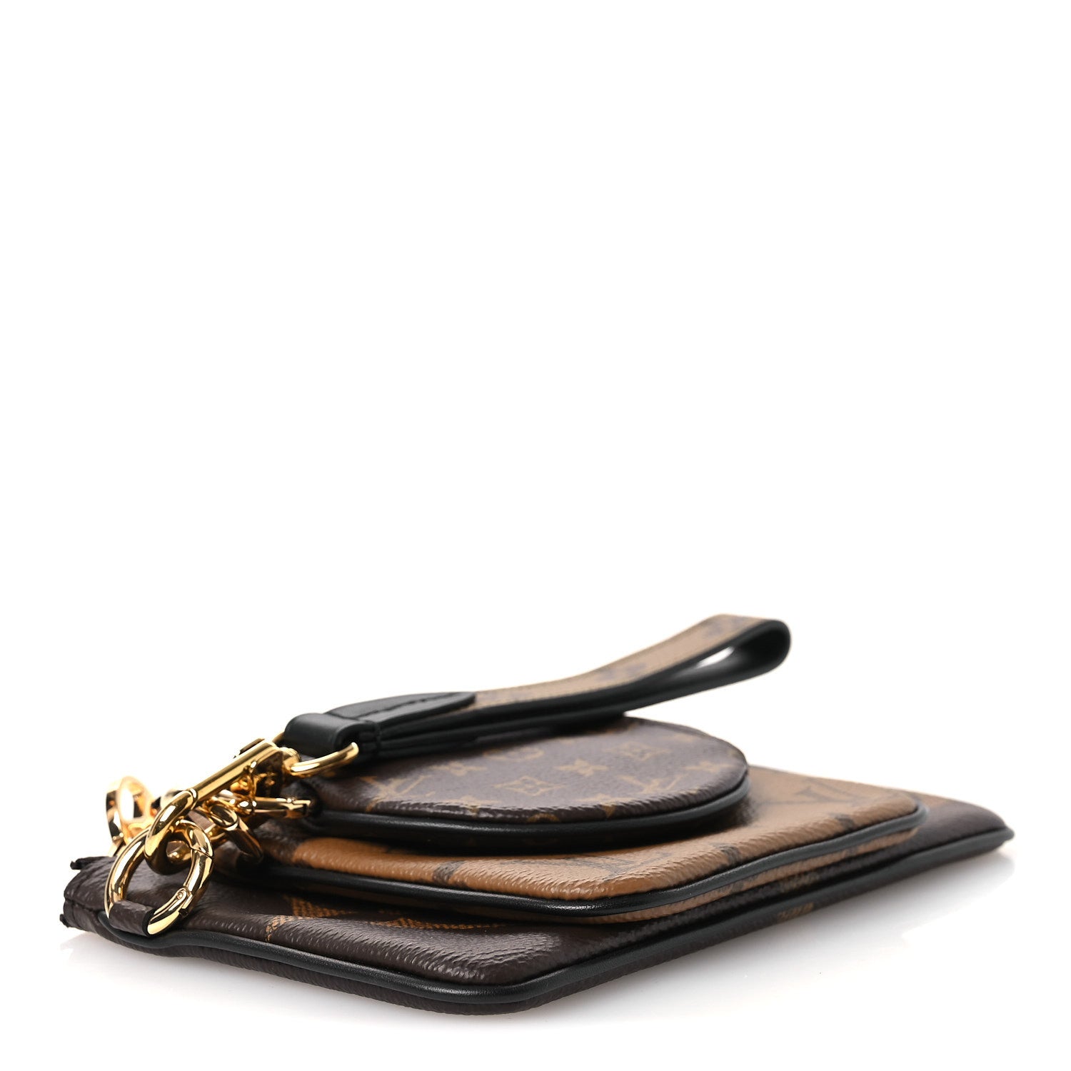 Reverse Monogram Giant Trio Pouch