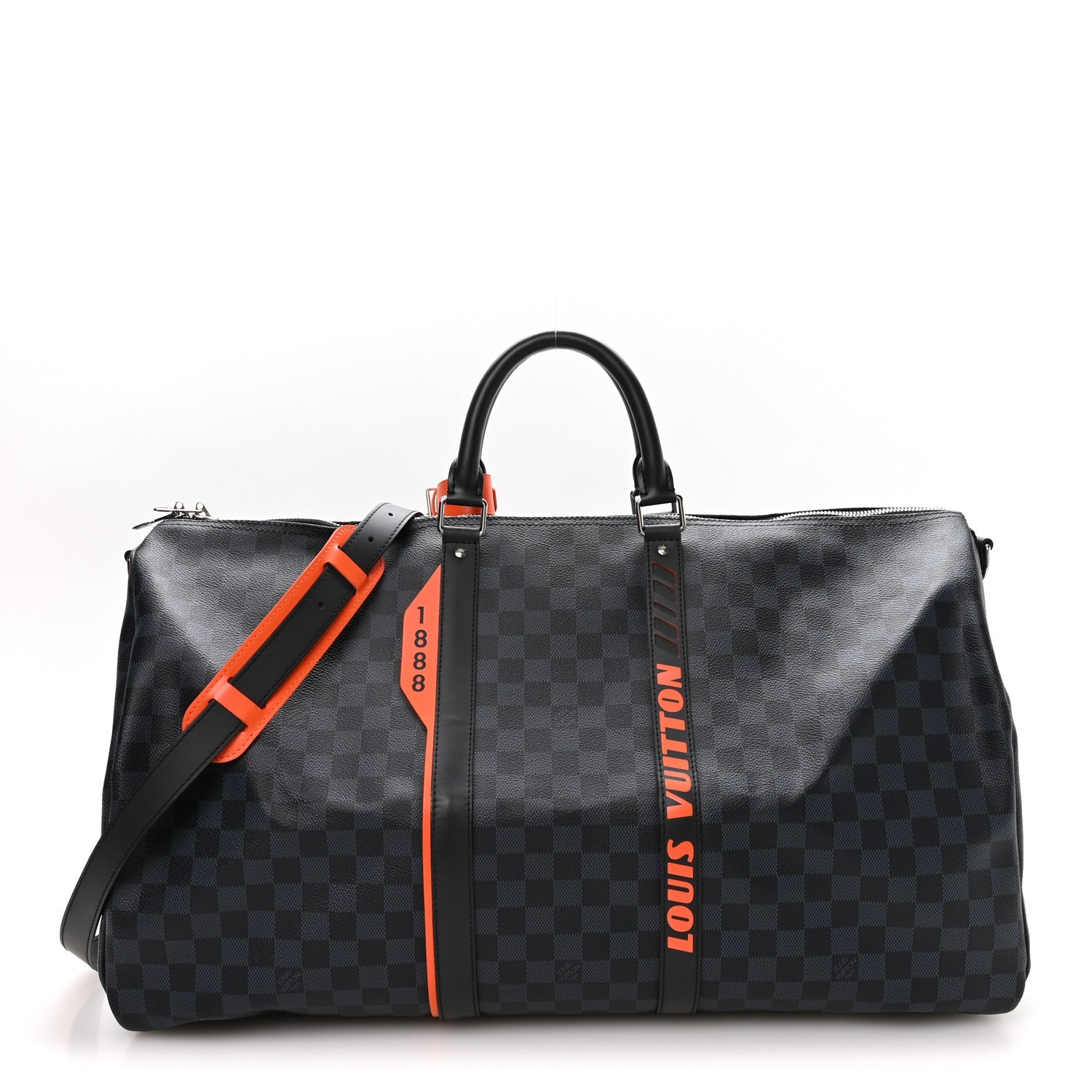 Damier Cobalt Race Keepall Bandouliere 55