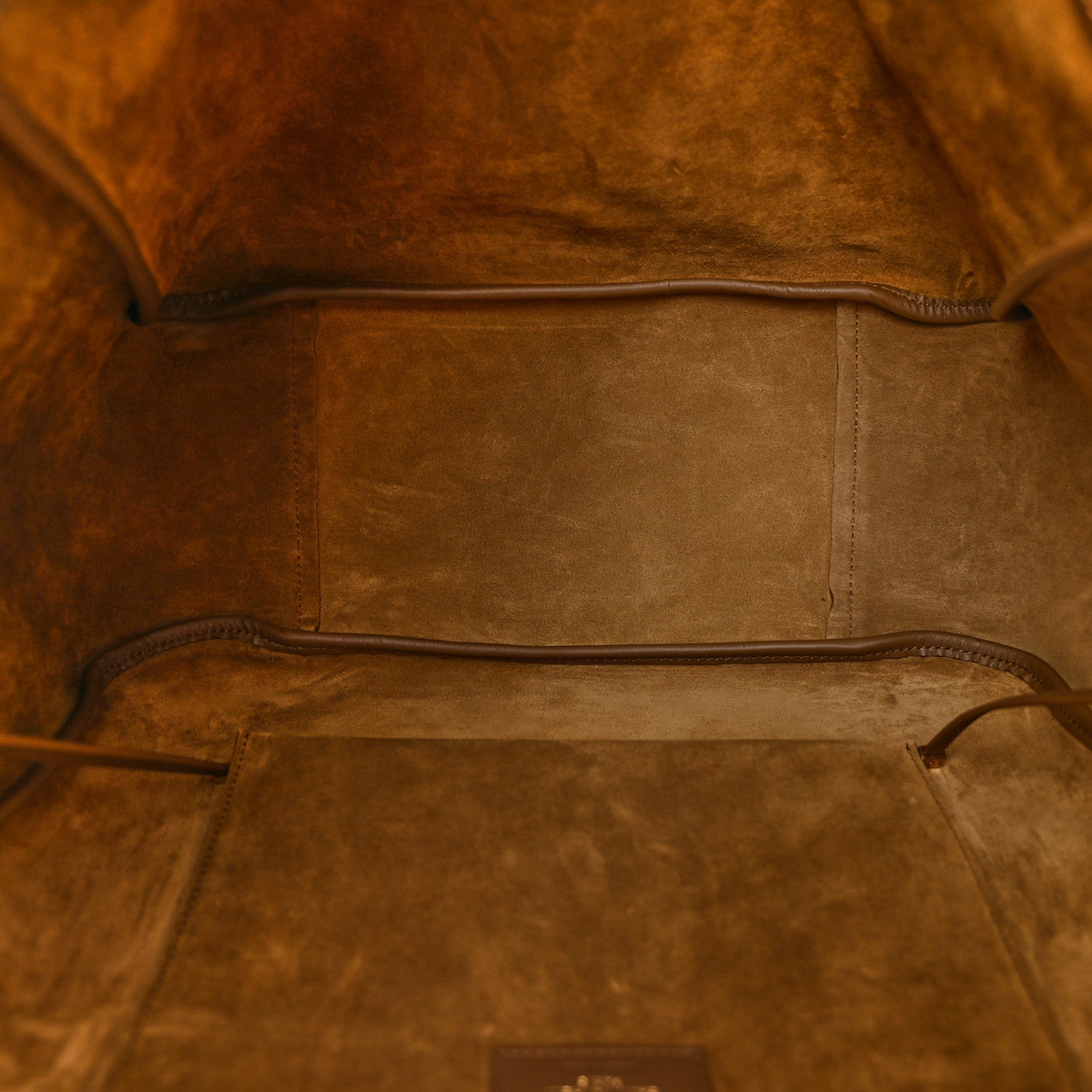 Suede Bea Tote Golden Leaf