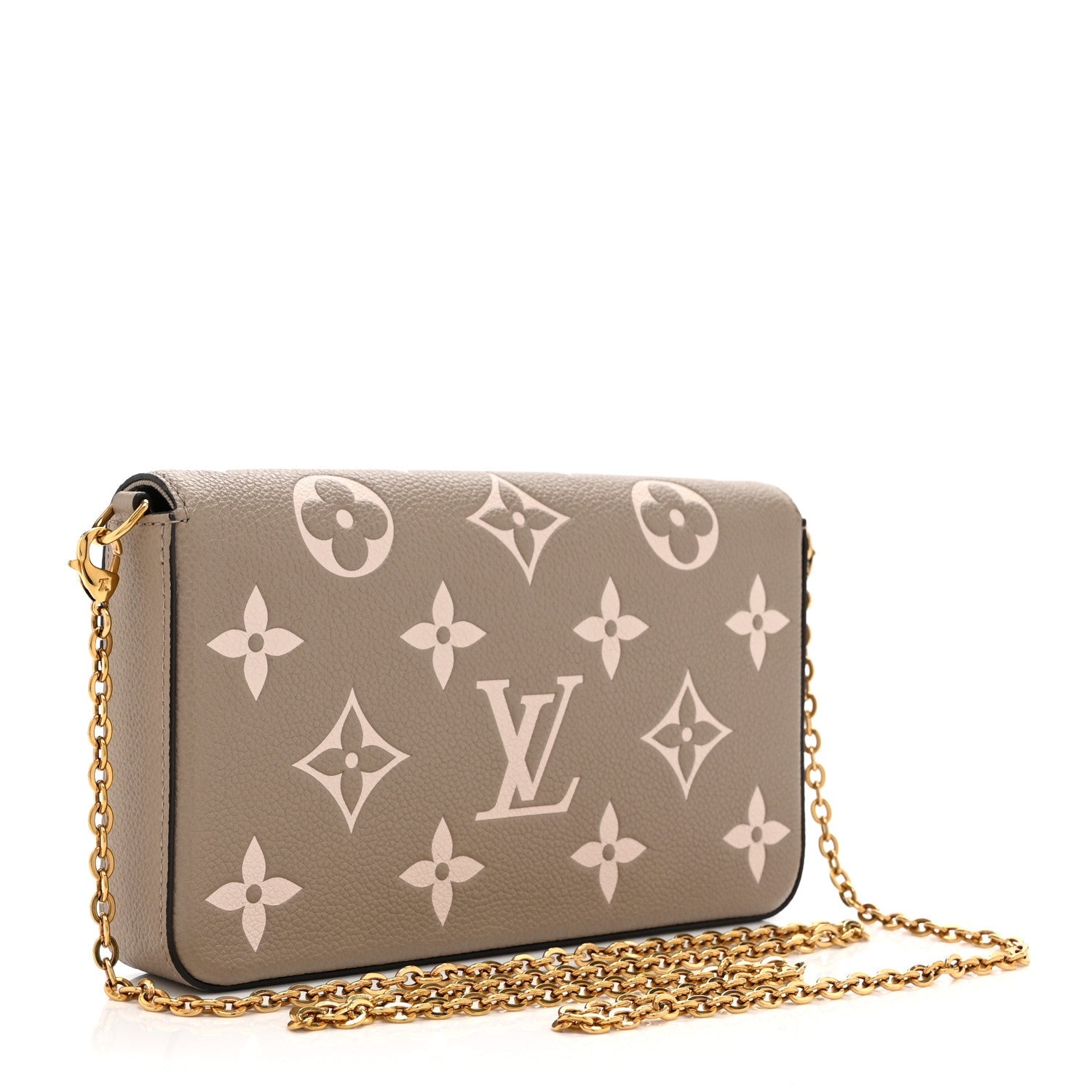 Empreinte Monogram Giant Felicie Pochette Tourterelle Creme