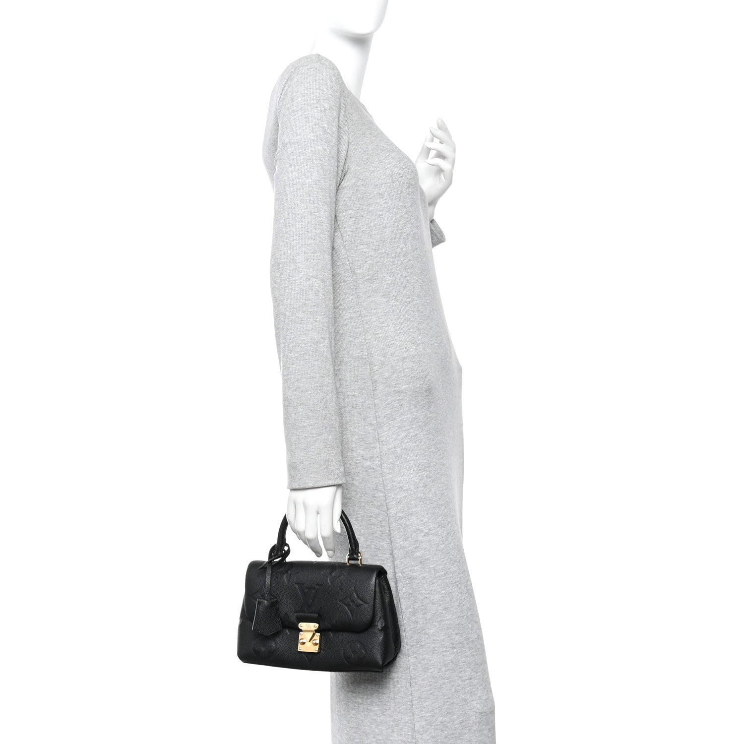 Empreinte Monogram Giant Madeleine BB Black