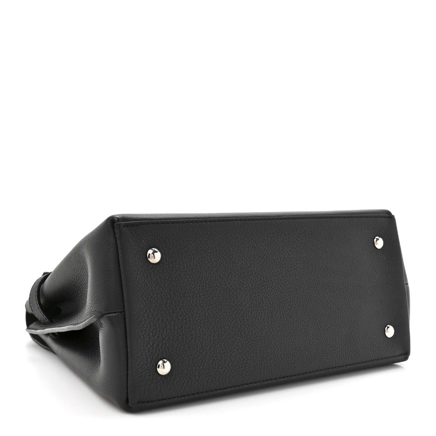 Soft Calfskin Lockme Ever MM Black