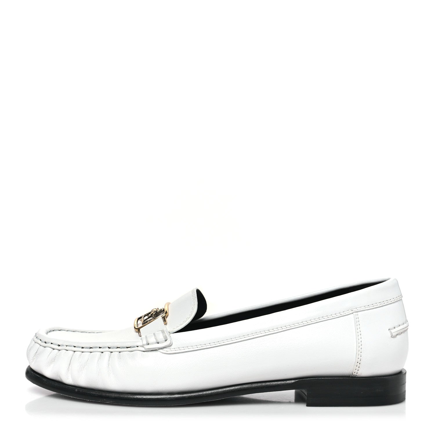 Glazed Nappa Womens Kessy Loafer 39 White