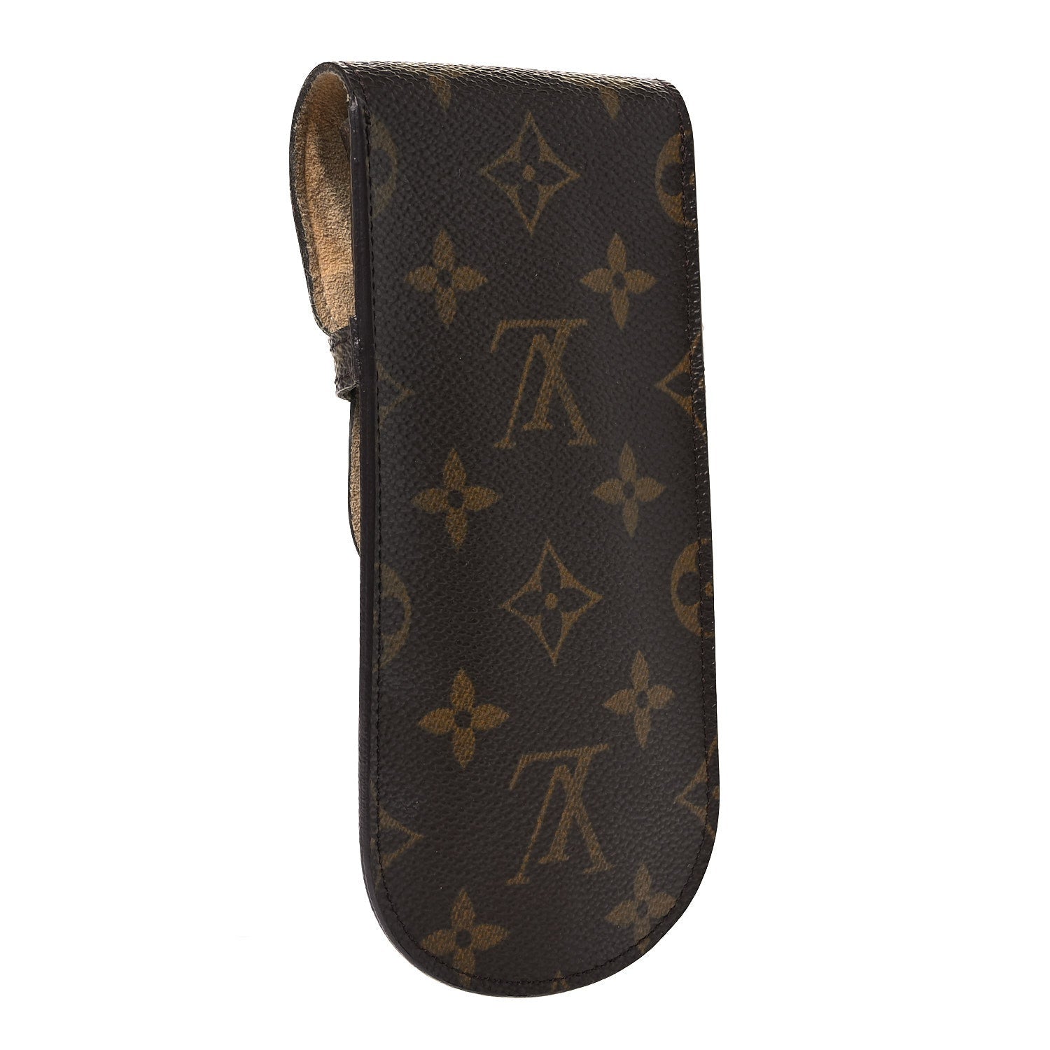 Monogram Glasses Sunglasses Case w Flap