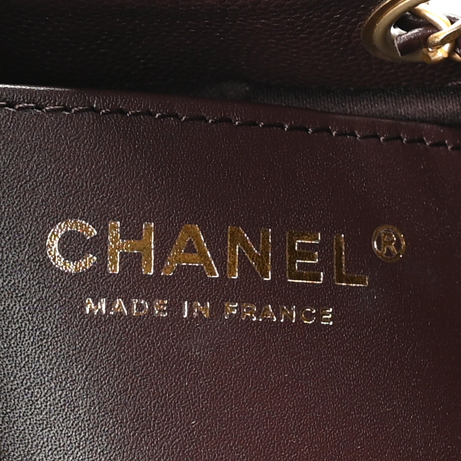 Caviar Quilted Small Chanel 25 Handbag Dark Brown