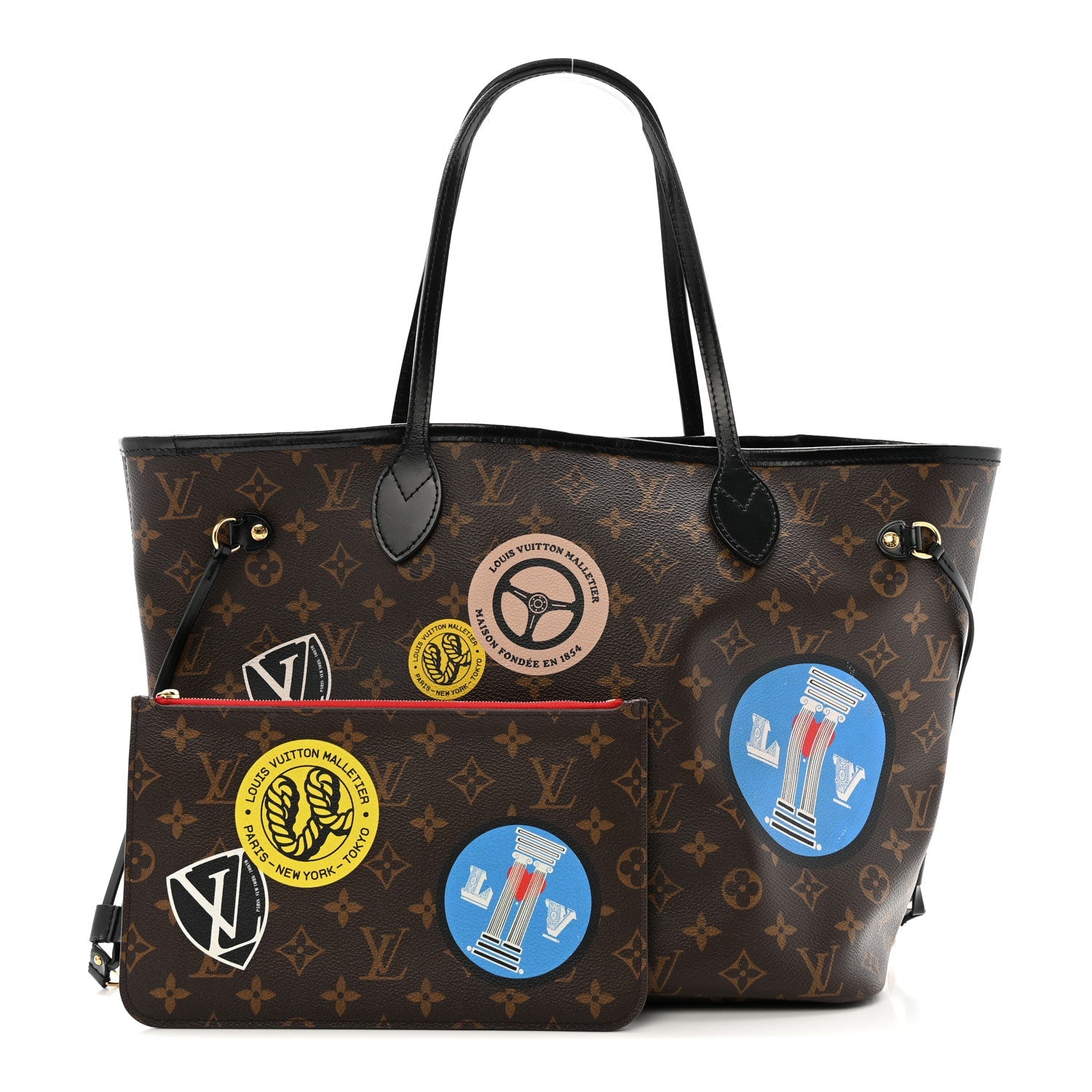 Monogram My LV World Tour Neverfull MM