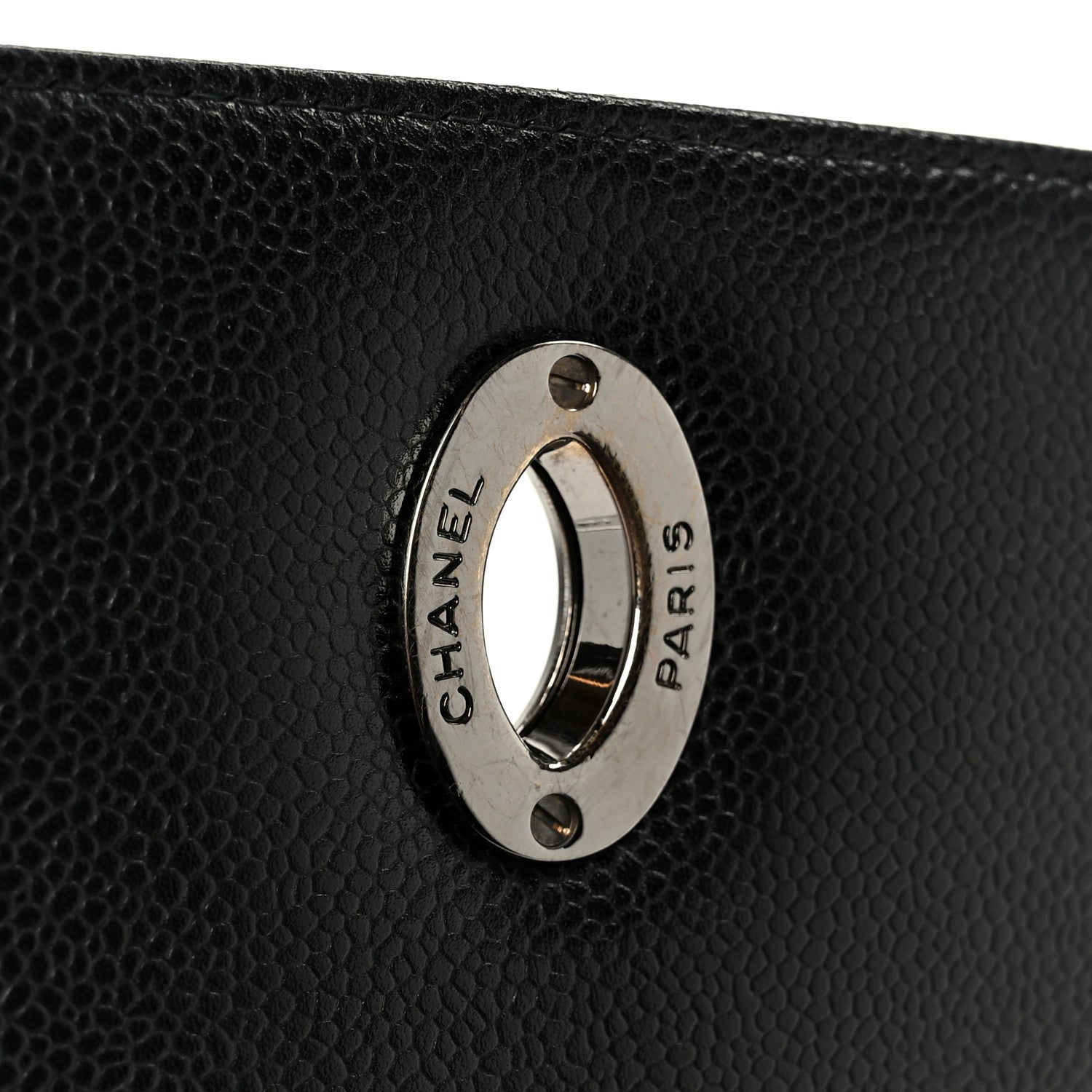 Caviar Quilted Jumbo Single Flap Black