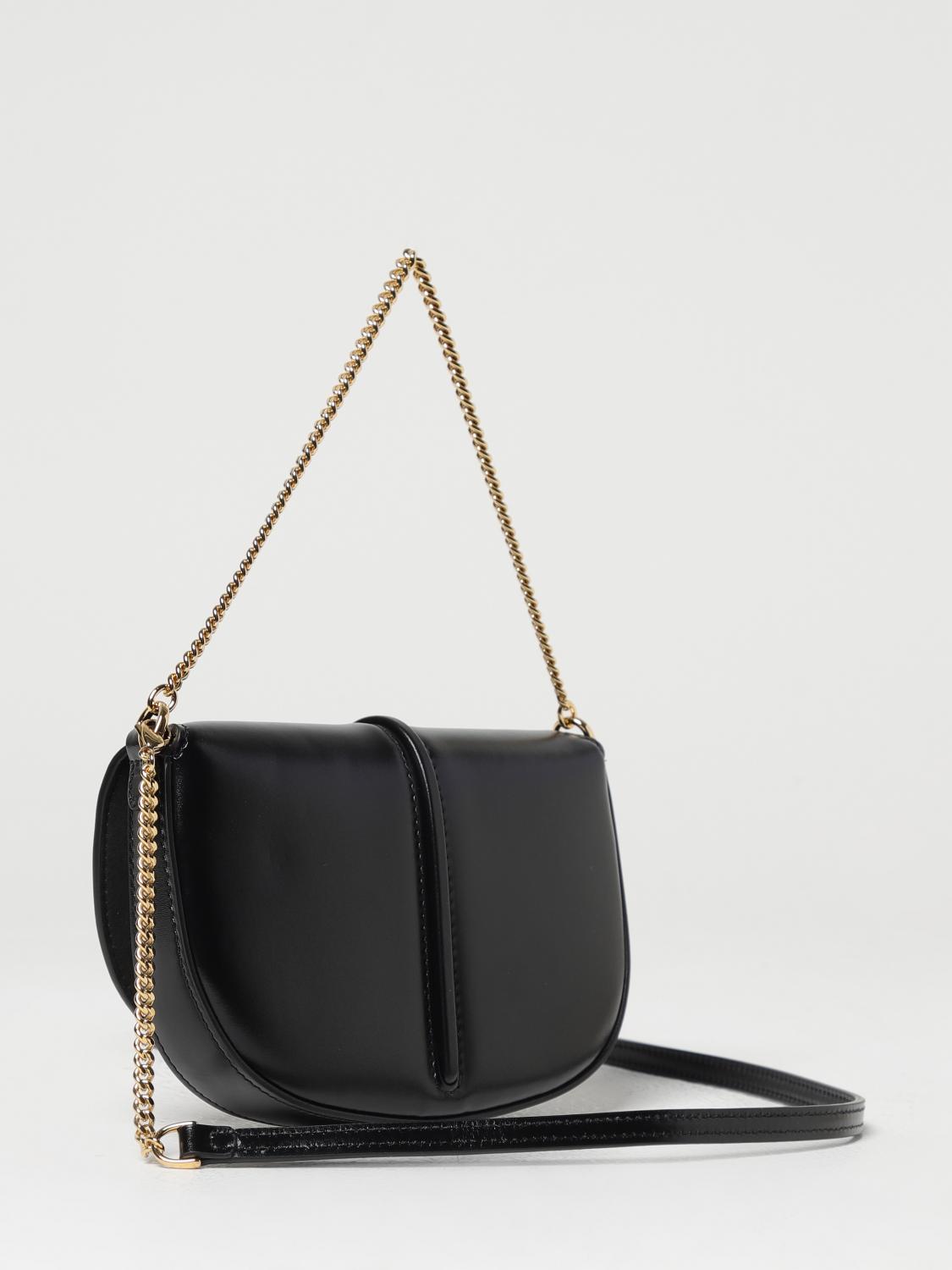 Fendigraphy Leather Chain Wallet