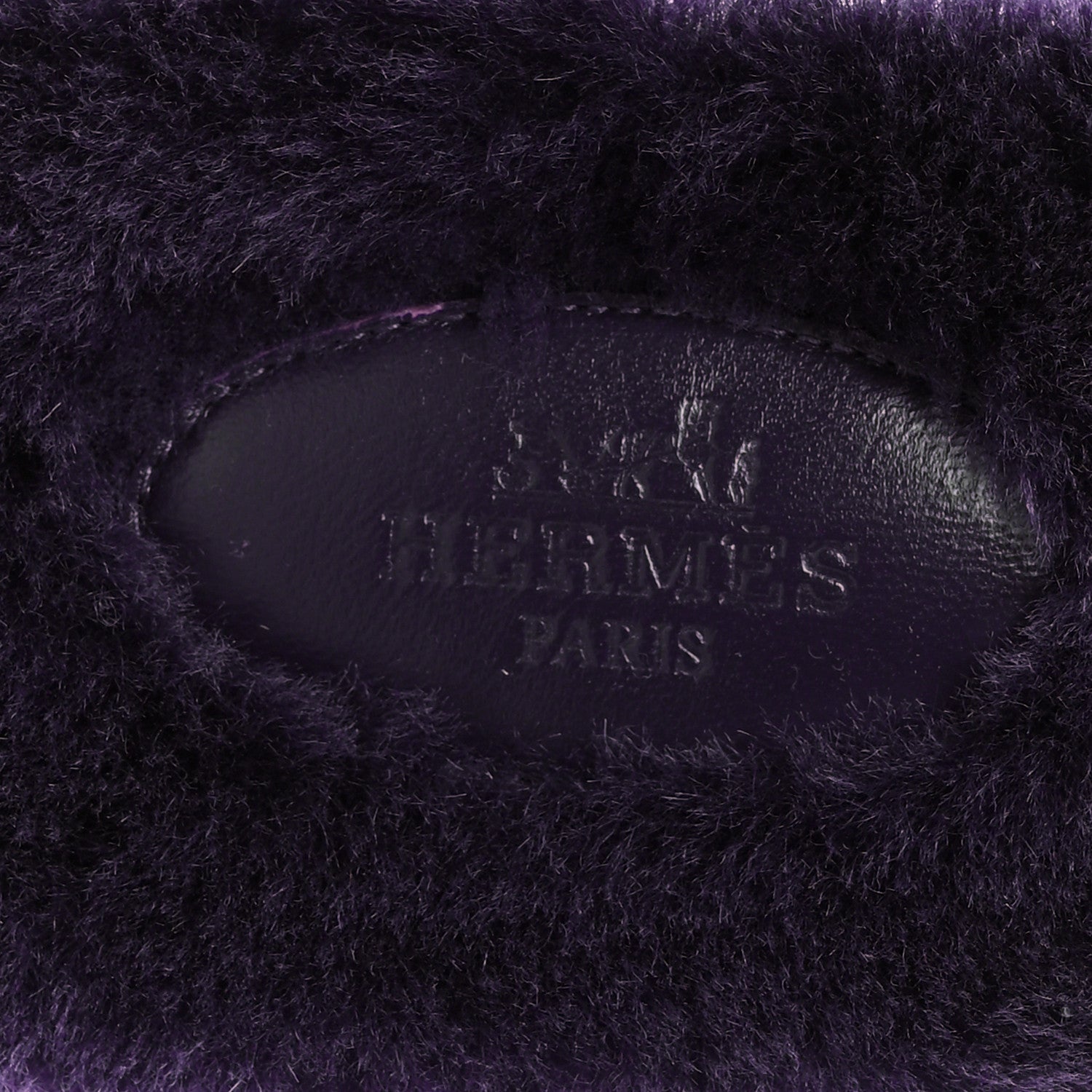 Woolskin Oran Sandals 38.5 Violet Fonce