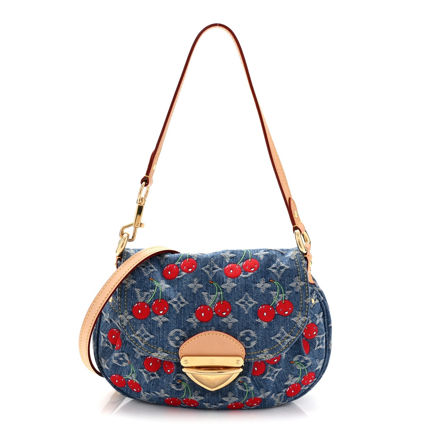 LV X TM Monogram Denim Cerises Sunset