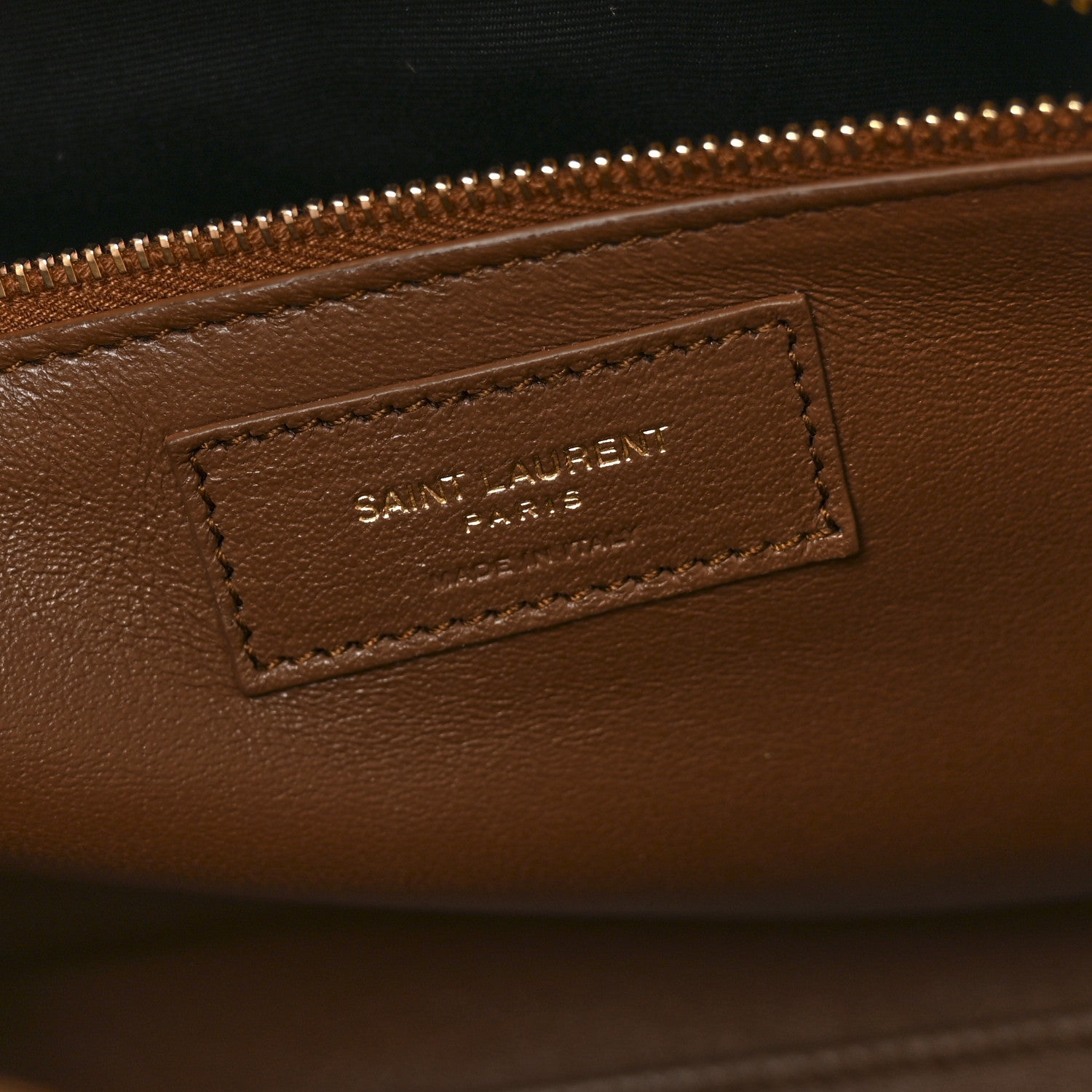 Velvet Suede Le Monogramme Duffle Red Cigar