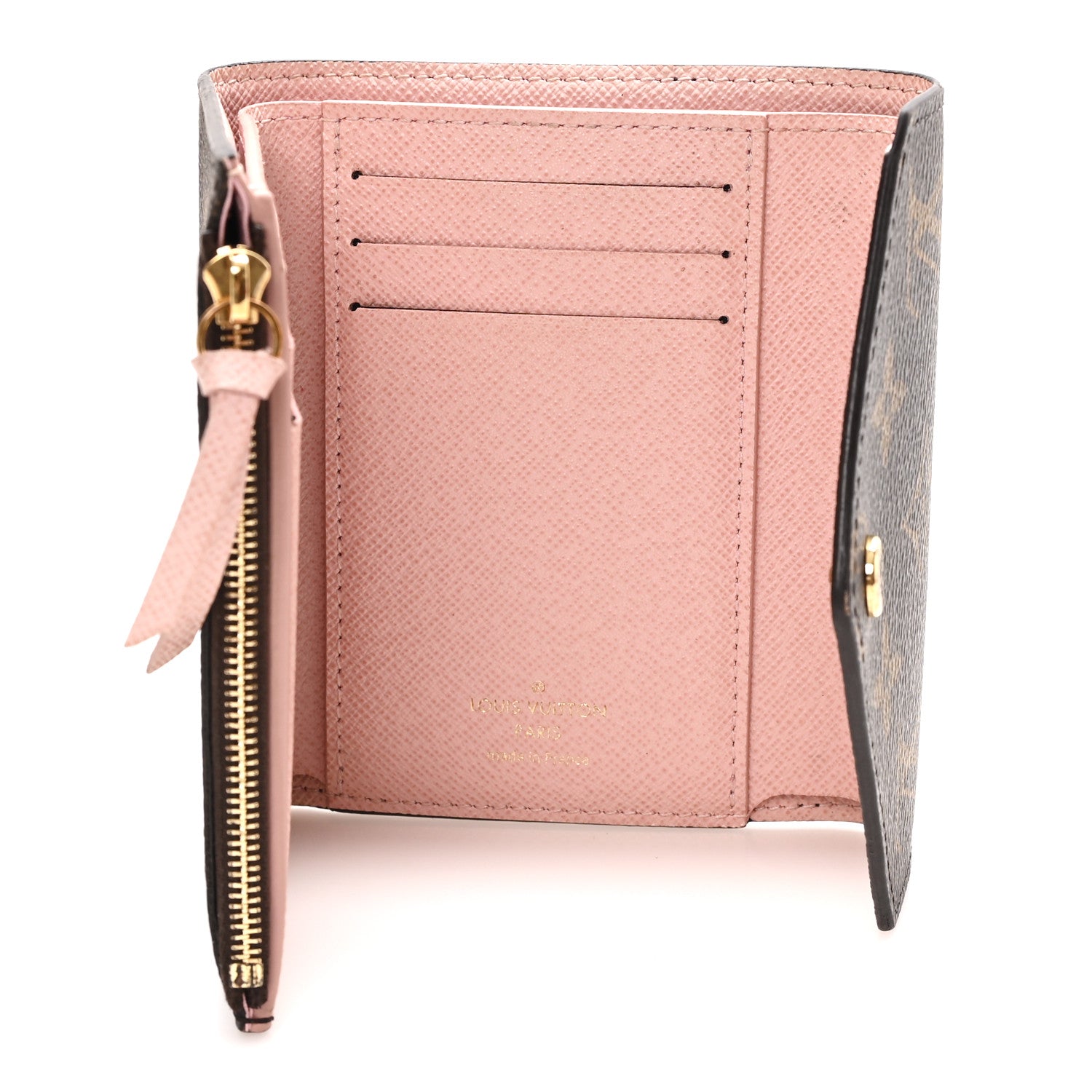 Monogram Victorine Wallet Rose Ballerine
