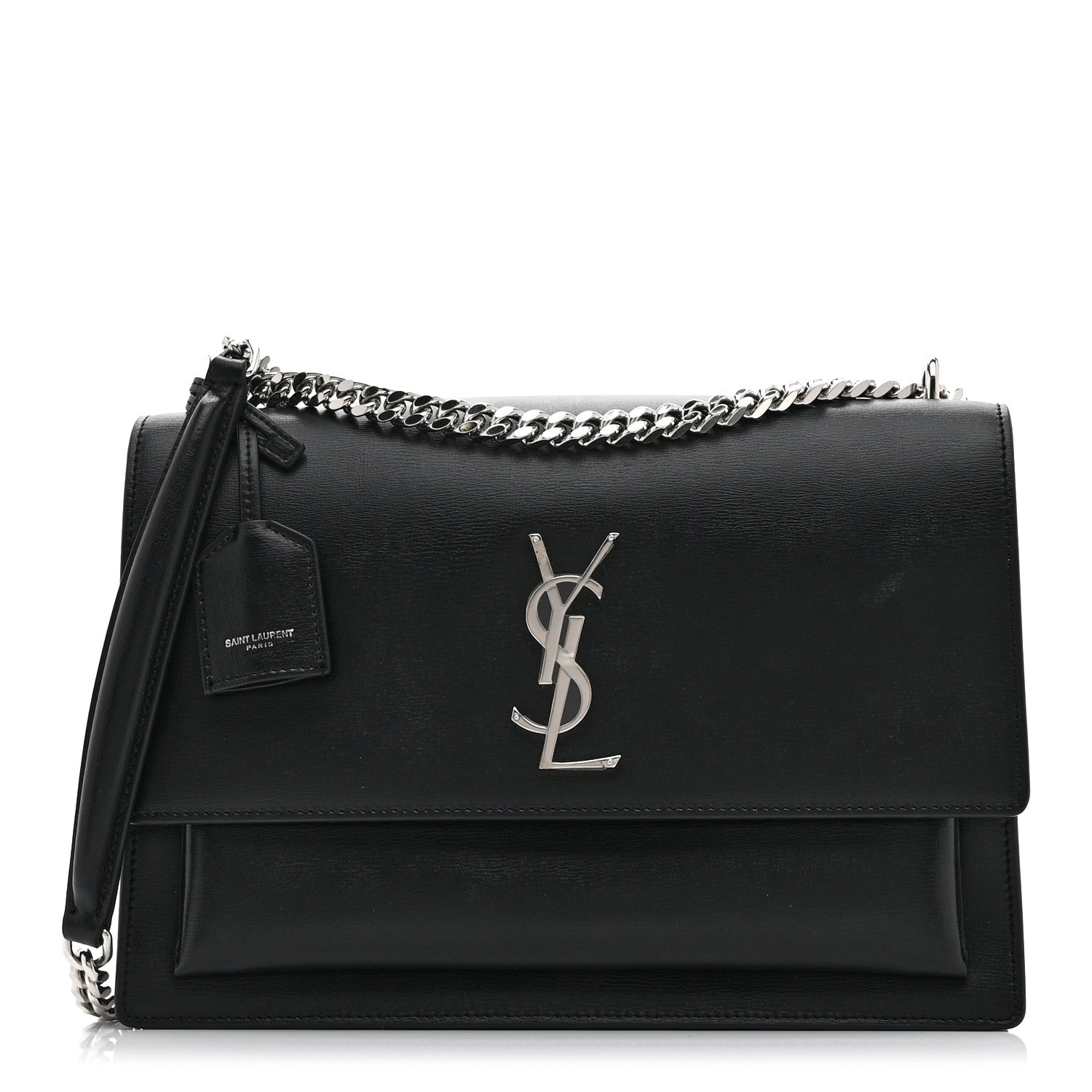 Calfskin Large Monogram Sunset Black