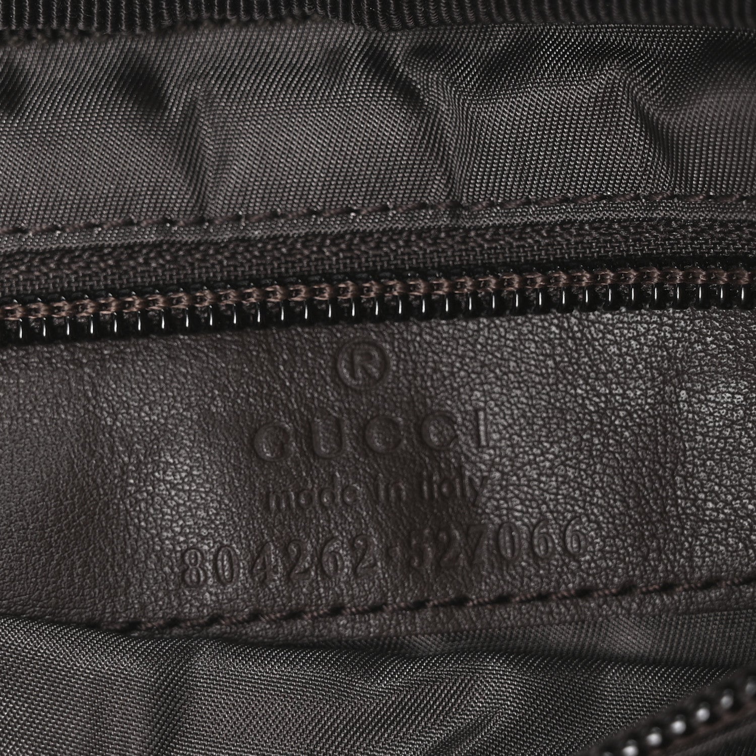 Monogram Large Belt Bag Beige Dark Brown