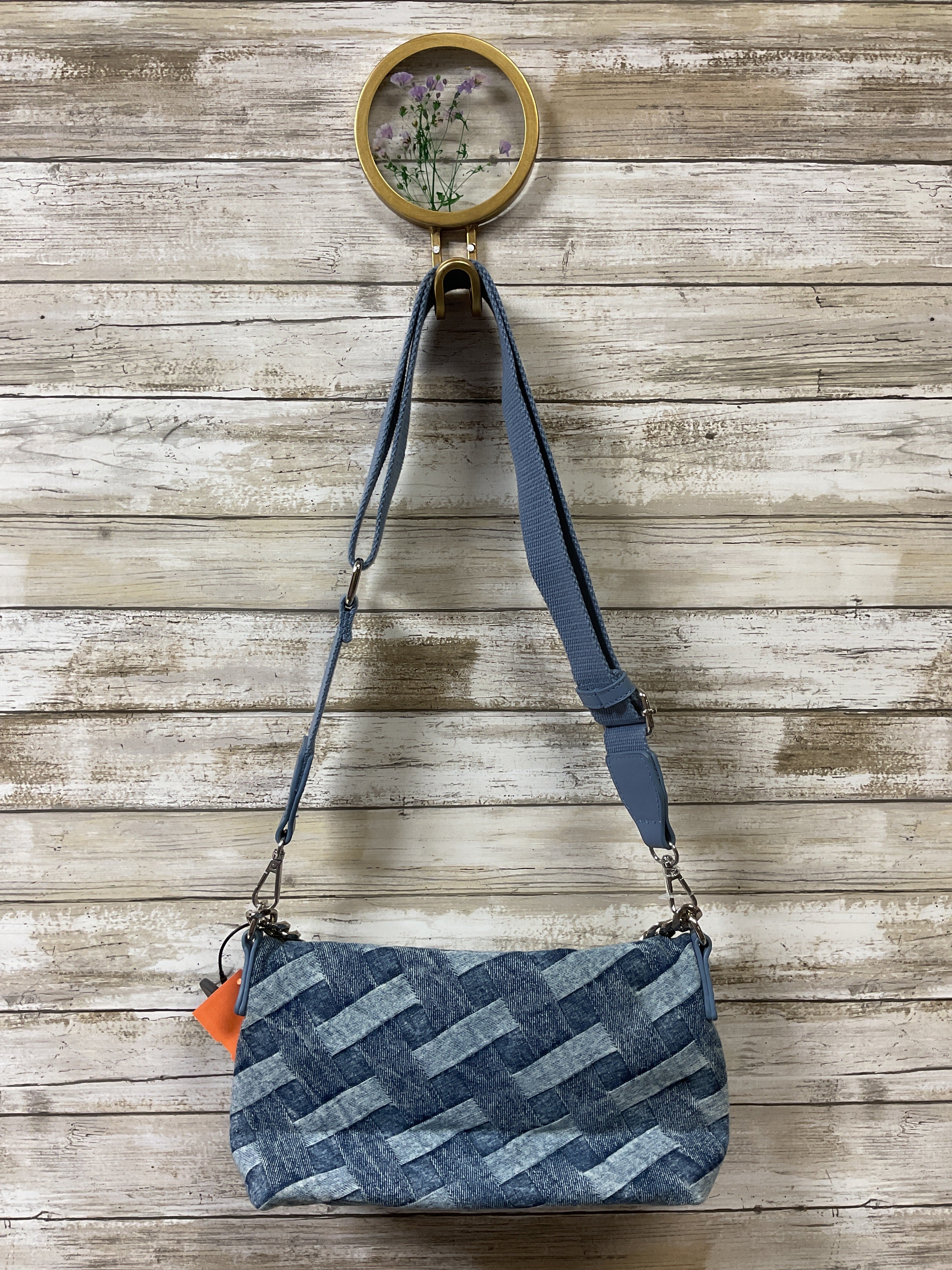 Crossbody By Madison West In Blue, Size:Small