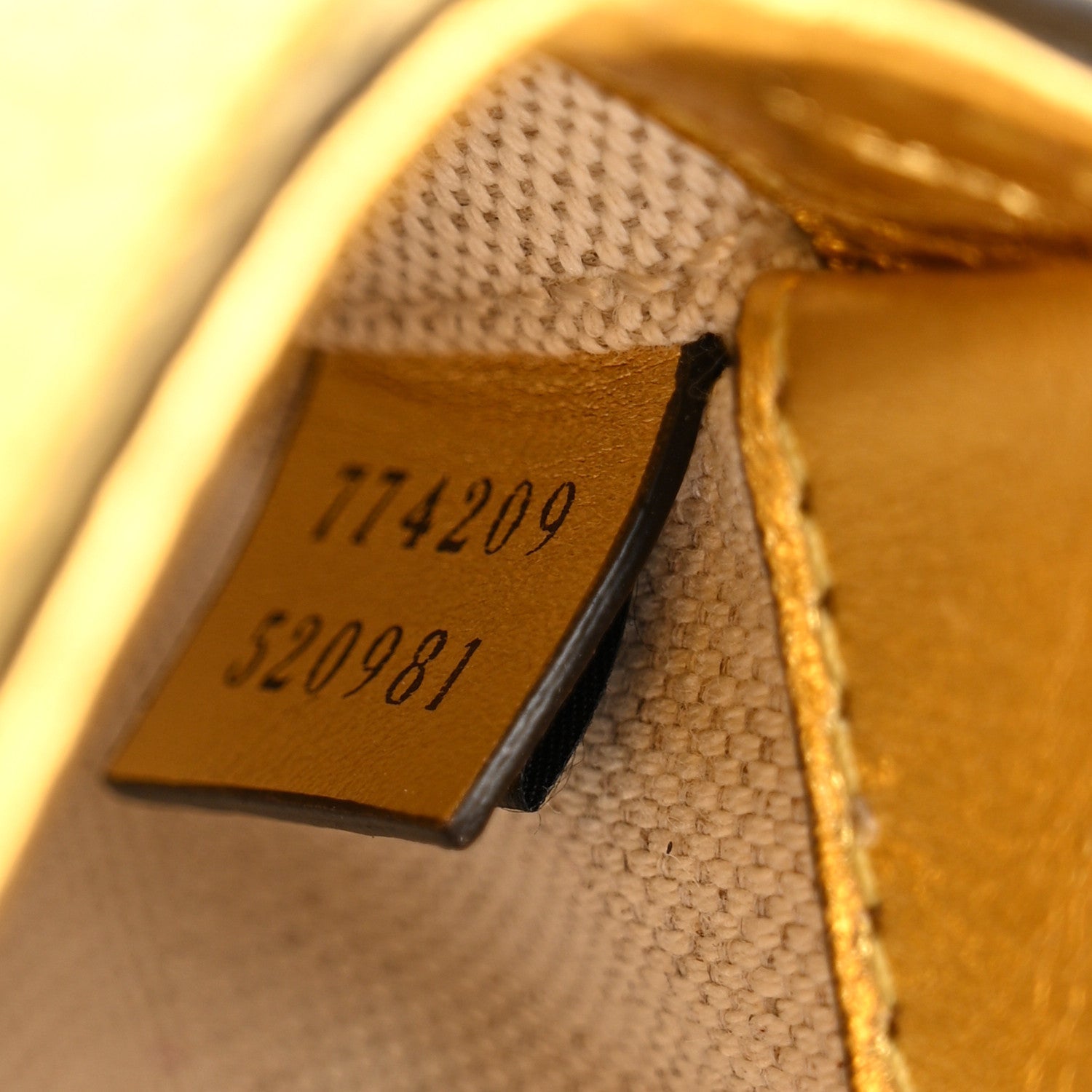 Metallic Calfskin Mini Horsebit 1955 Asymmetric Shoulder Bag Gold