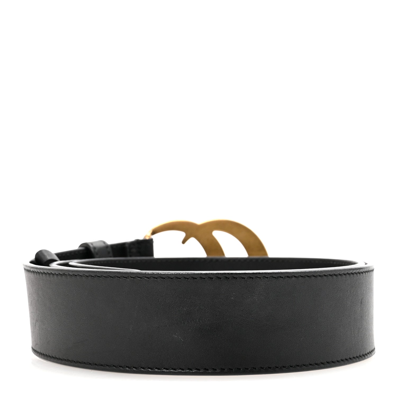 Calfskin Double G 40mm Belt 95 38 Black
