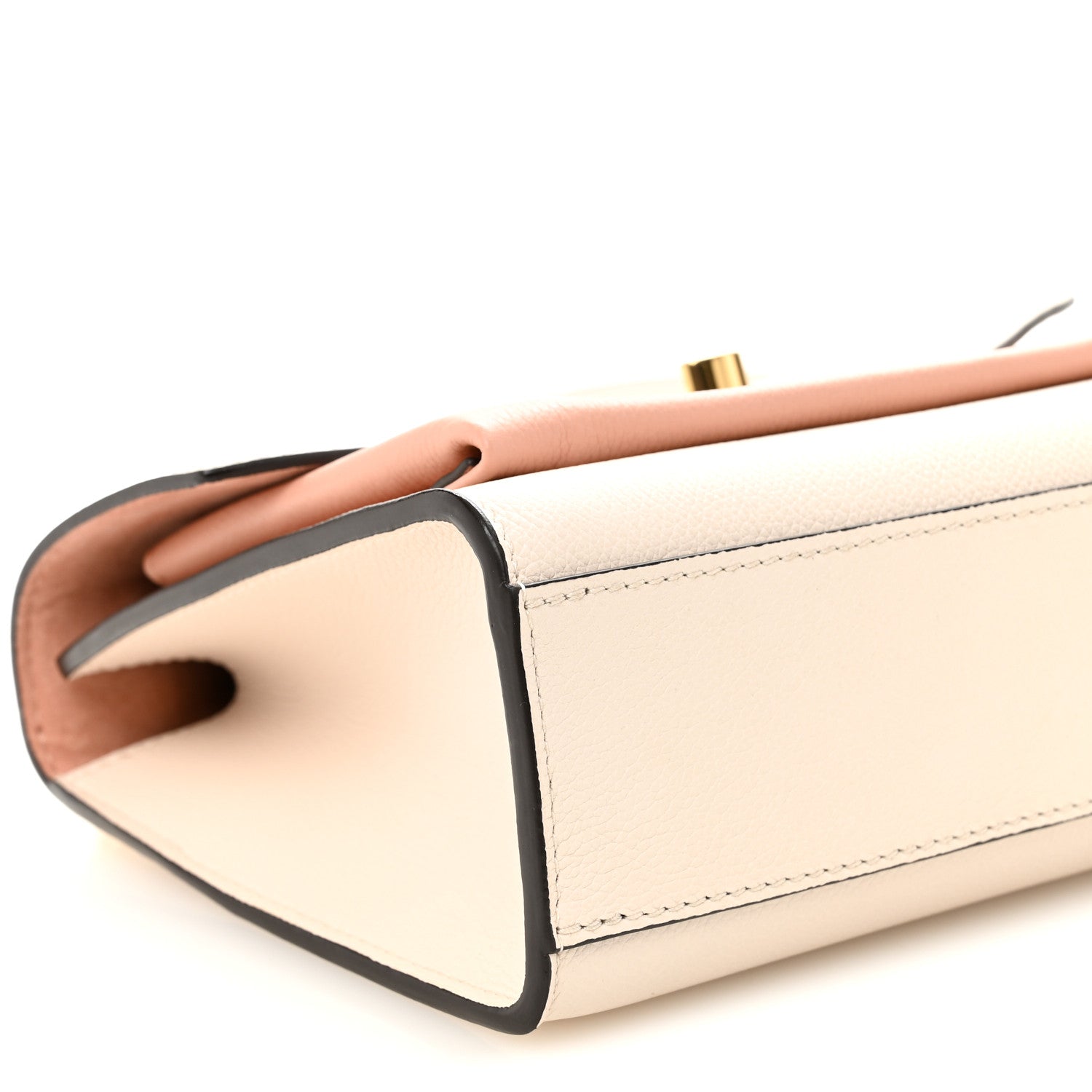 Soft Calfskin Mylockme Chain Bag BB Rose Trianon Quartz