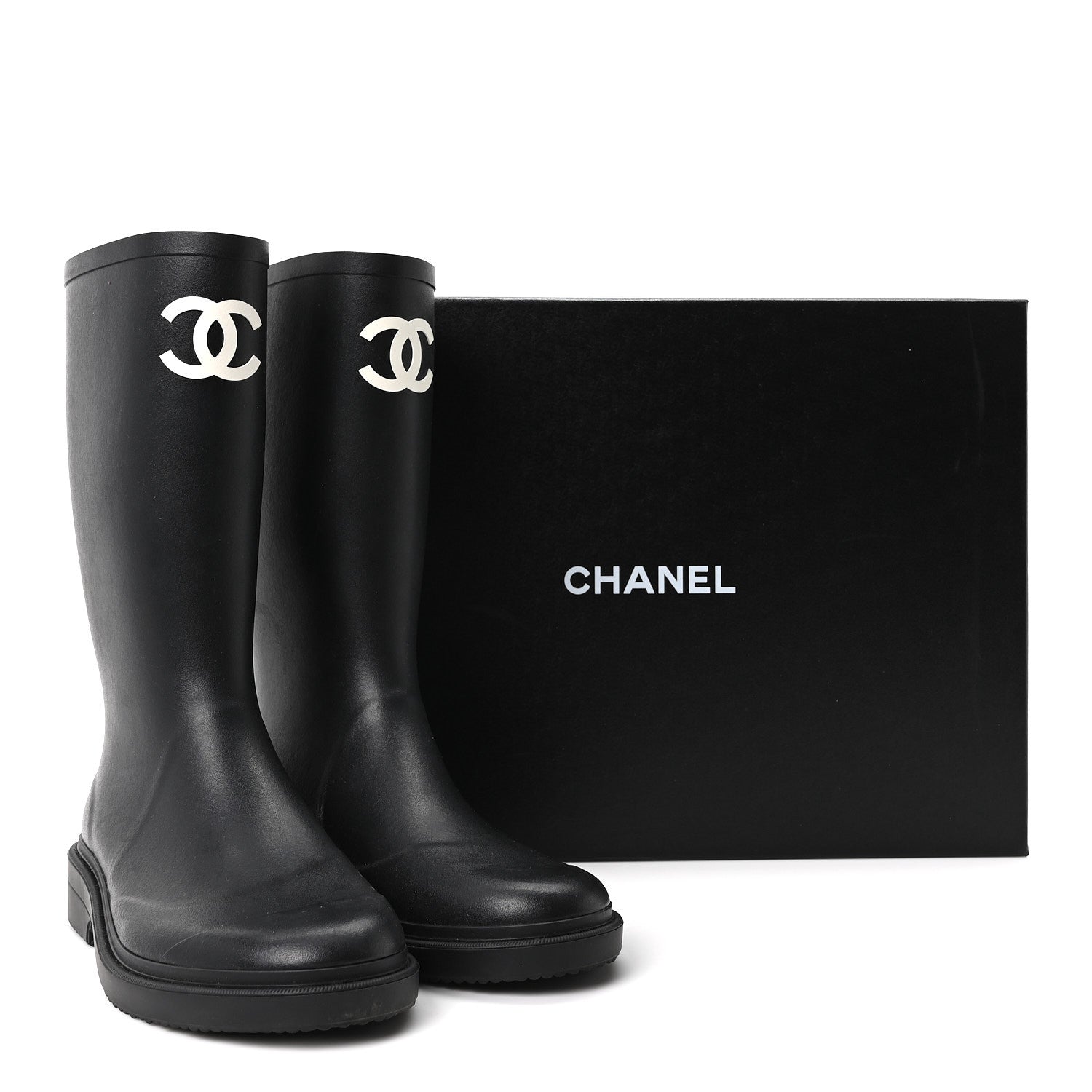 Caoutchouk CC High Boots 41 Black