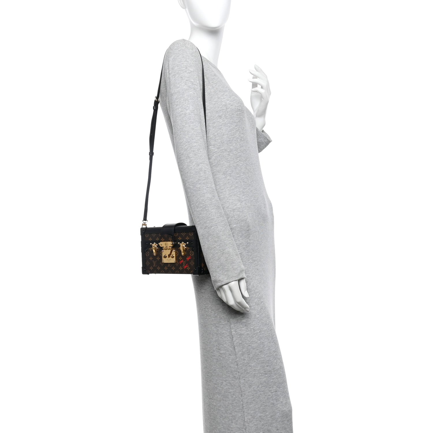 Monogram Petite Malle Black