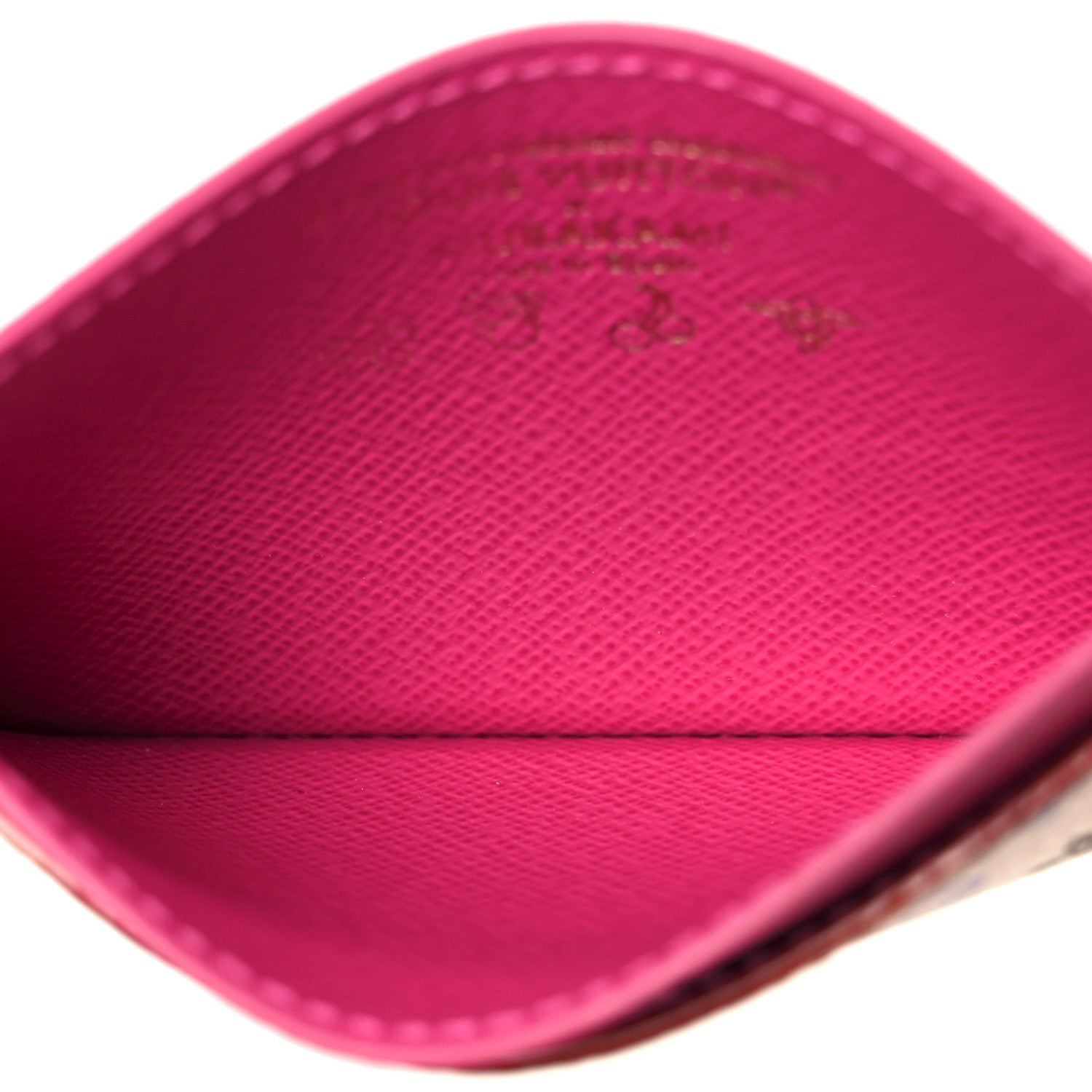 LV X TM Monogram Multicolor Card Holder Kawaii Pink