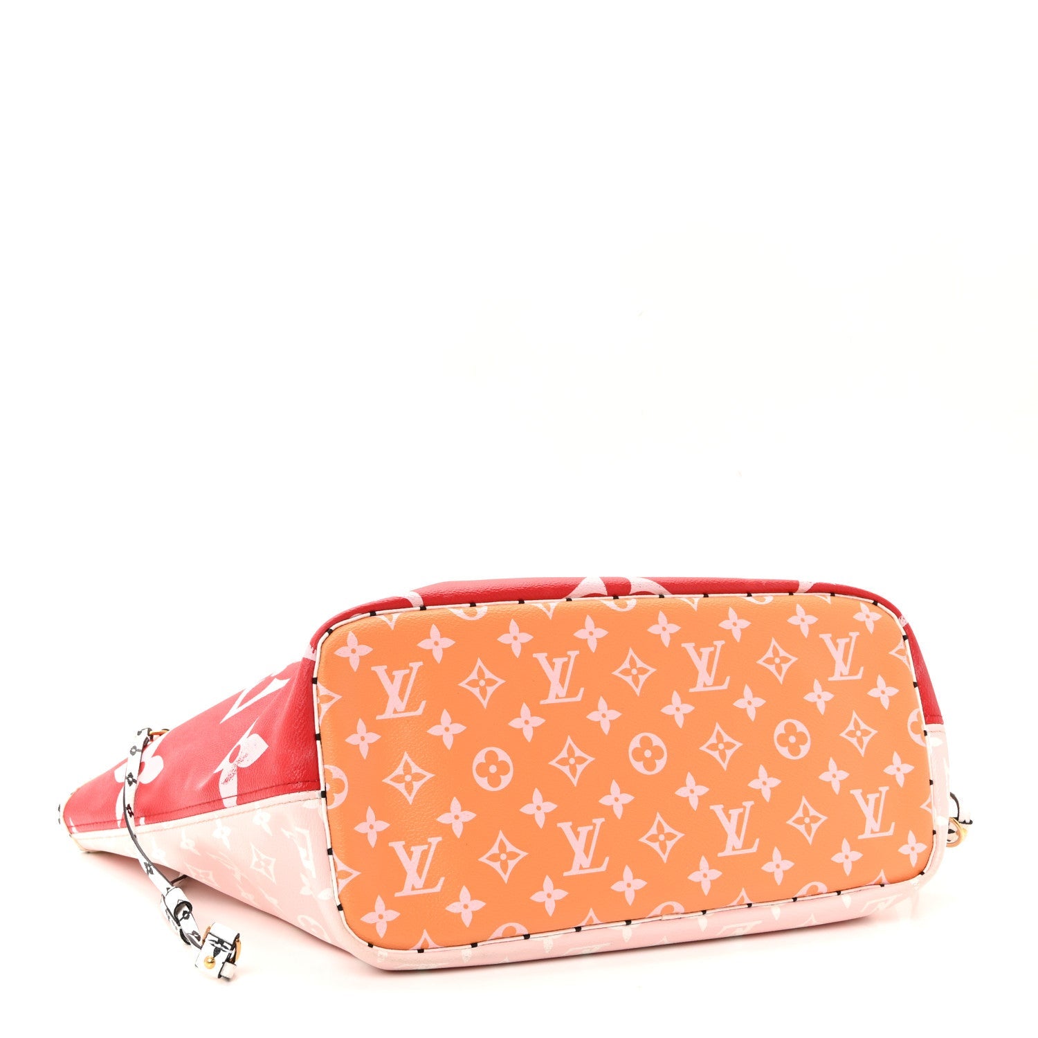 Monogram Giant Neverfull MM Rouge