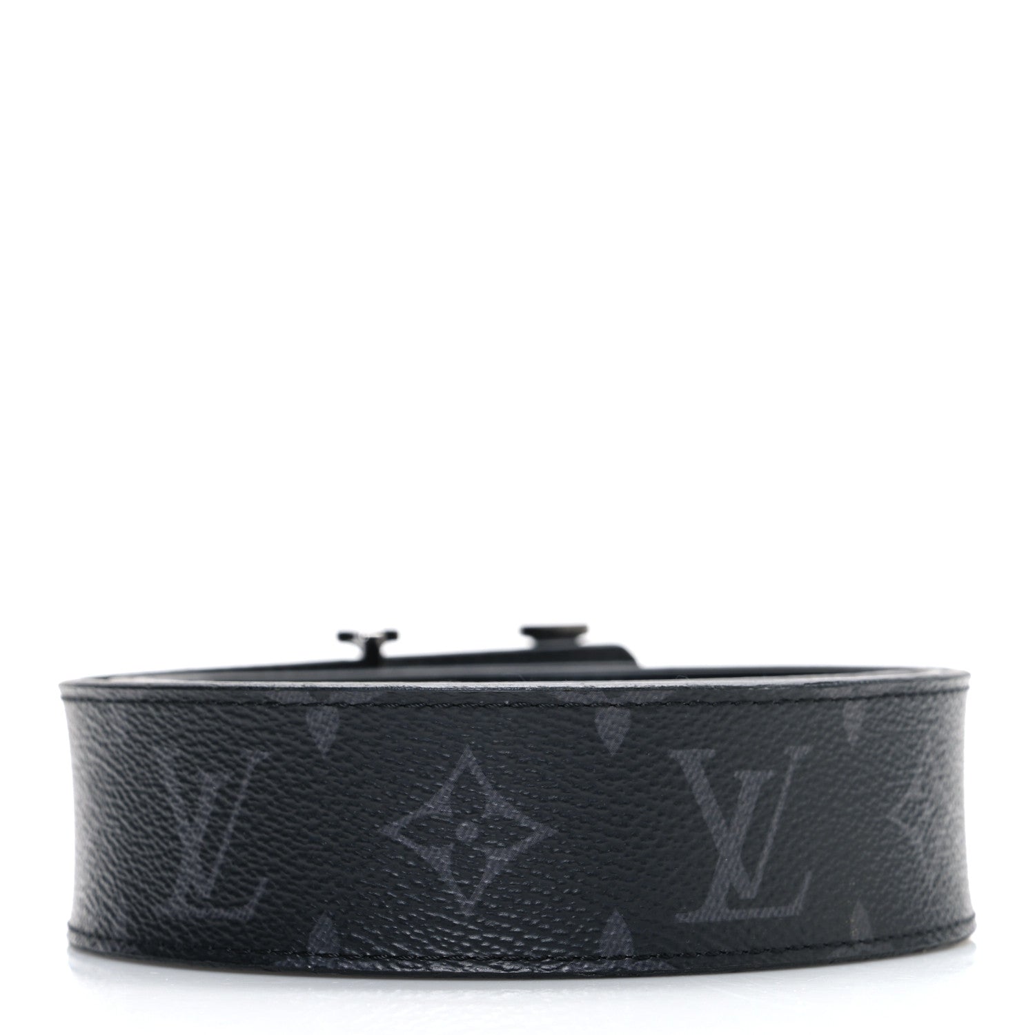 Monogram Eclipse Taigarama 40mm LV Initiales Reversible Belt 95 38 Black