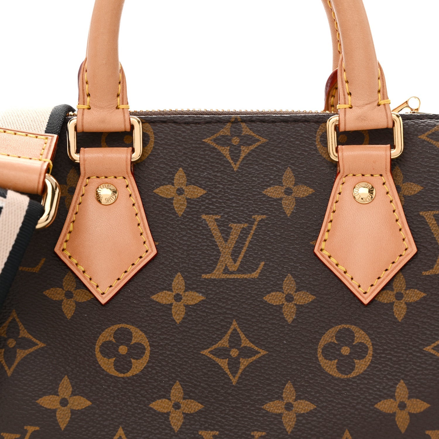 Monogram Speedy Bandouliere 20 Black