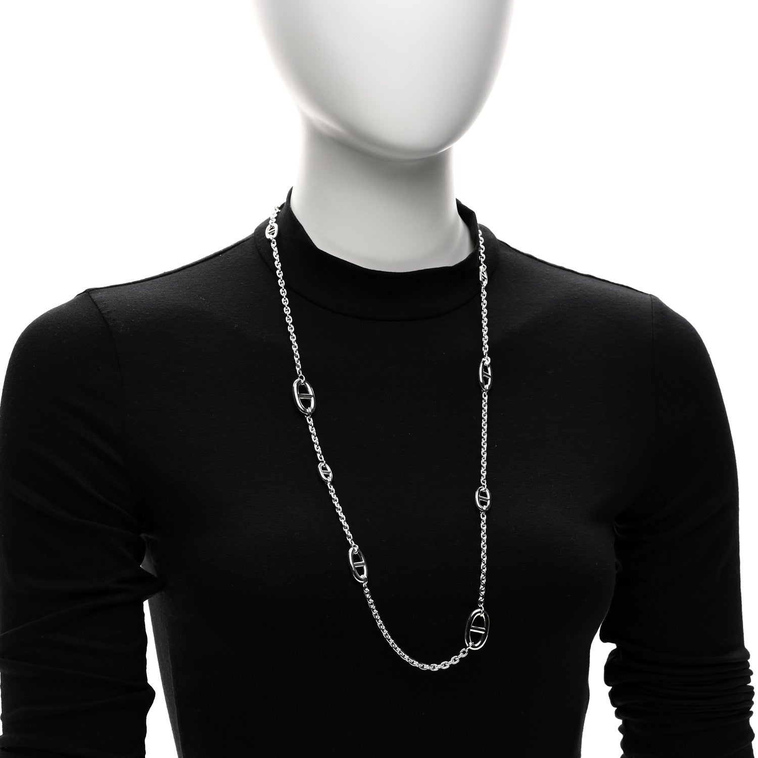 Sterling Silver Farandole Necklace 80