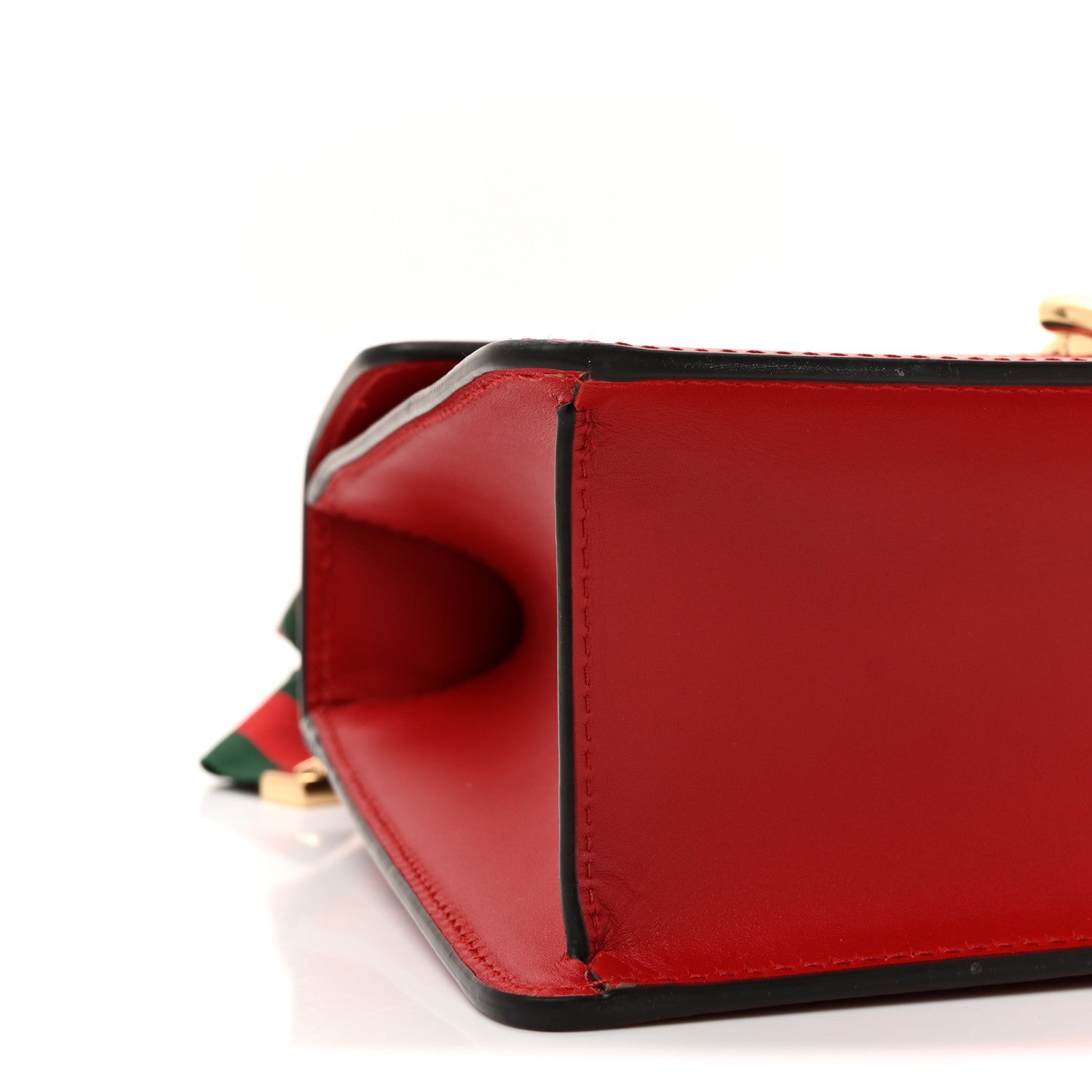 Calfskin Small Sylvie Shoulder Bag Hibiscus Red
