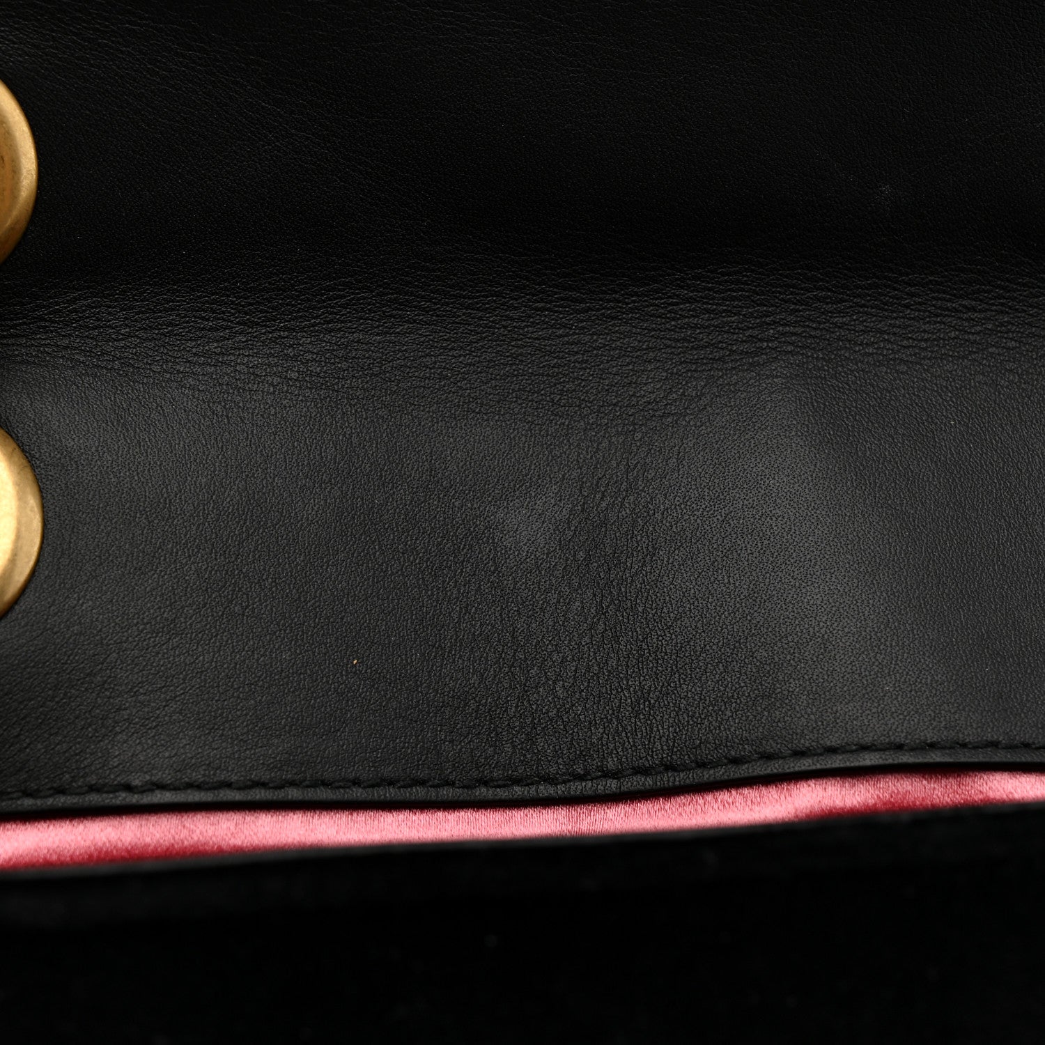 Velvet Matelasse Mini GG Marmont Shoulder Bag Black