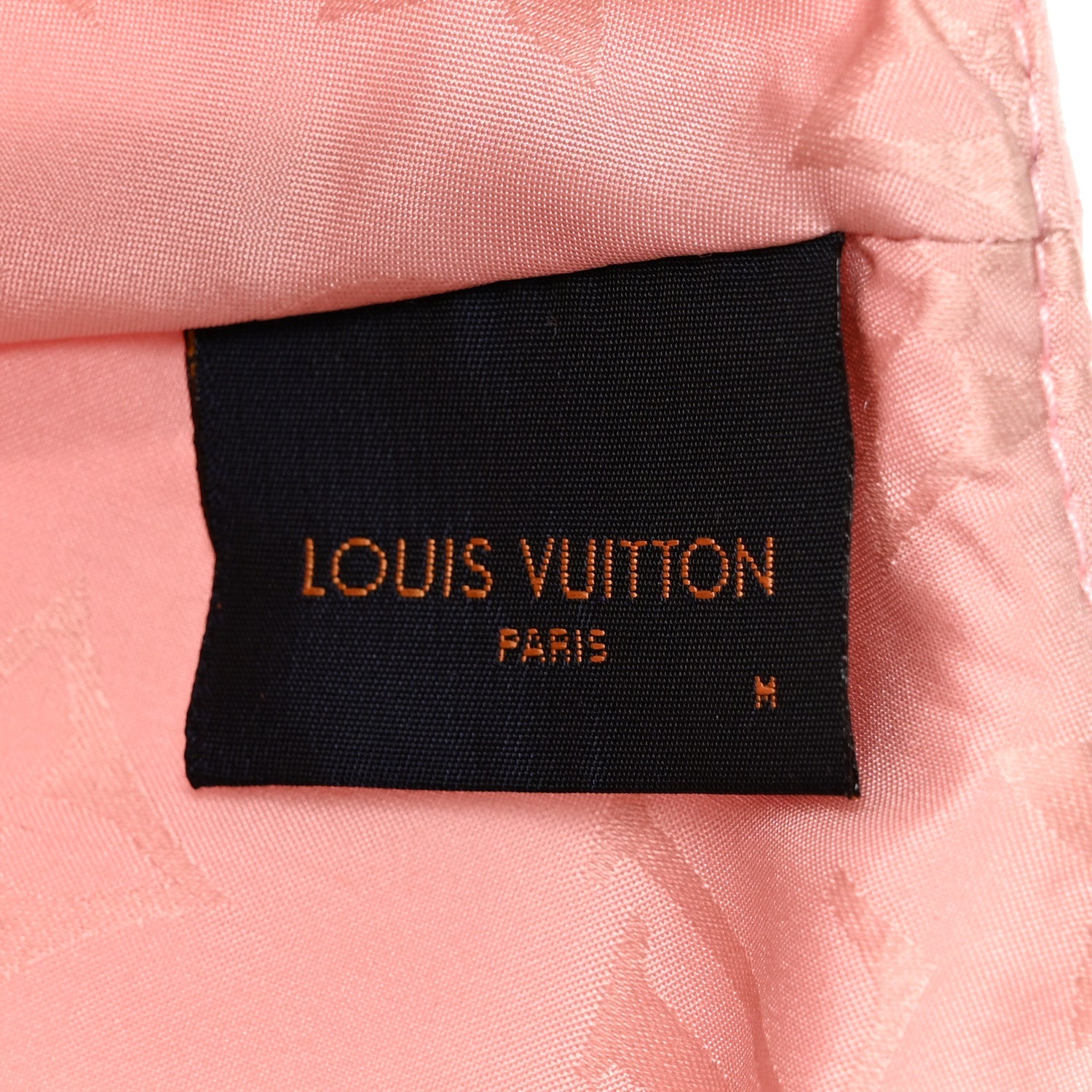 Polyester Silk Monogram LV Get Ready Cap M Pink