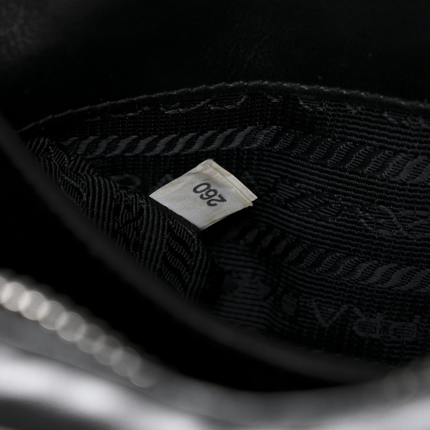 Soft Calfskin Diagramme Belt Bag Black