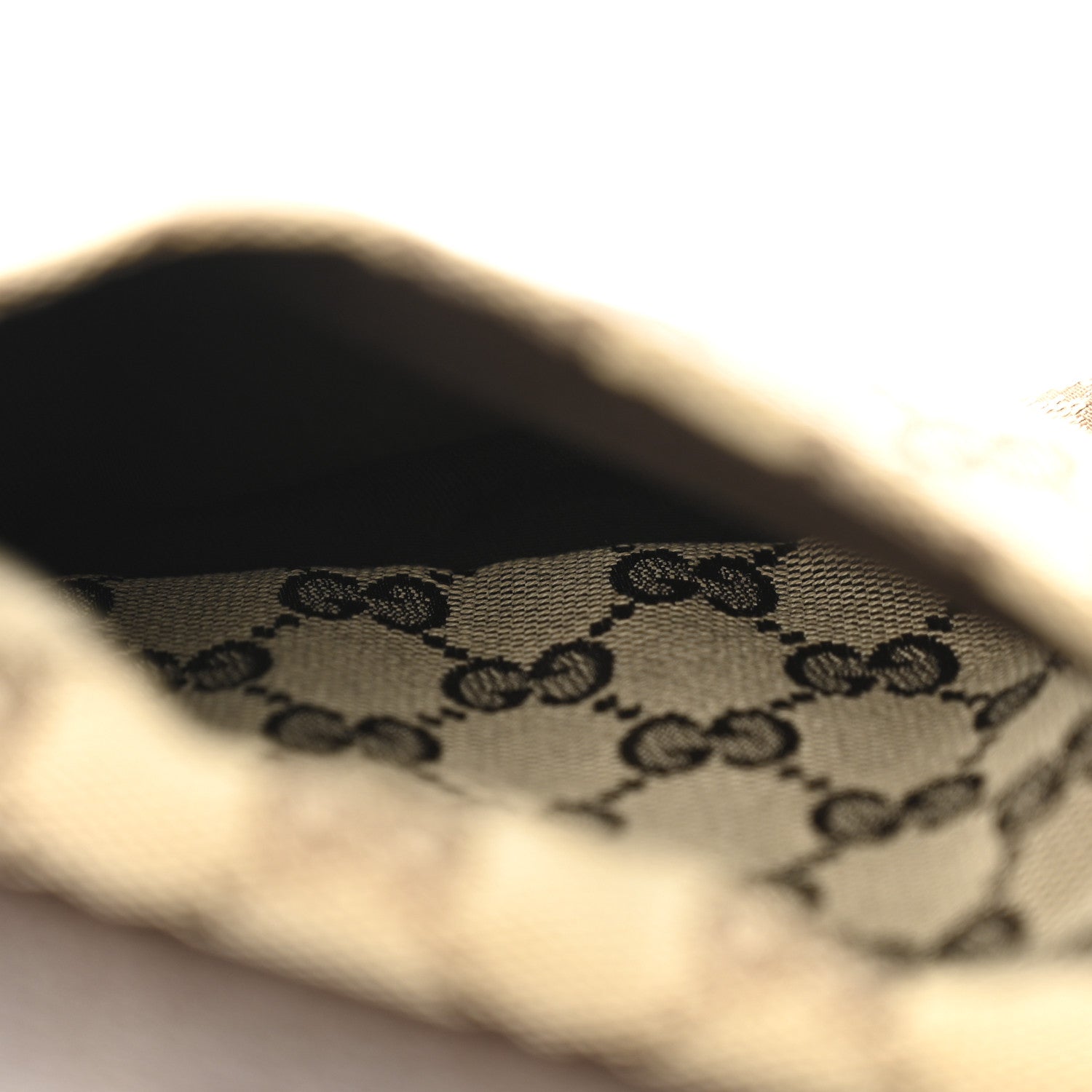 GG Monogram Web Double Pocket Belt Bag Dark Brown