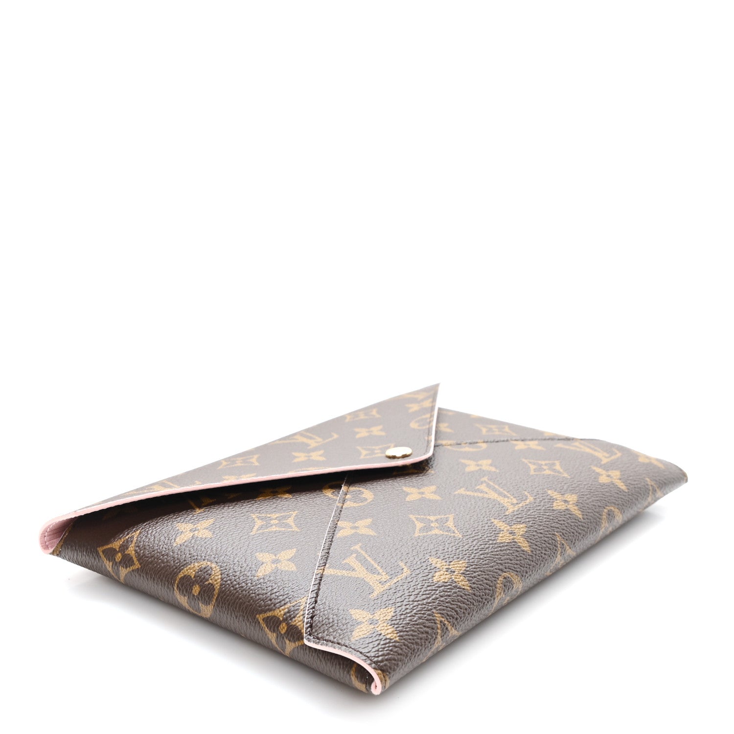 Monogram Large Kirigami Pochette Insert Rose Ballerine