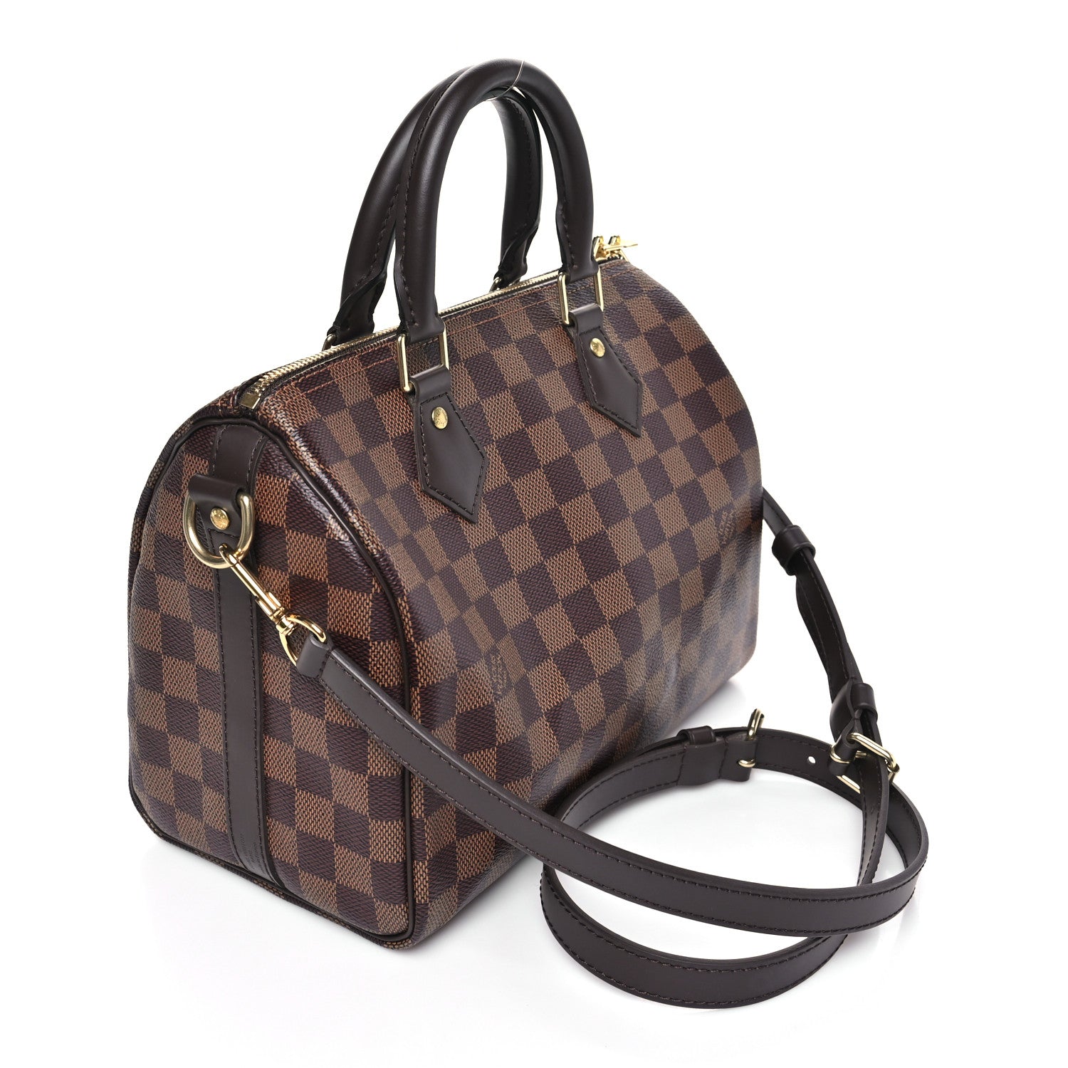 Damier Ebene Speedy Bandouliere 25