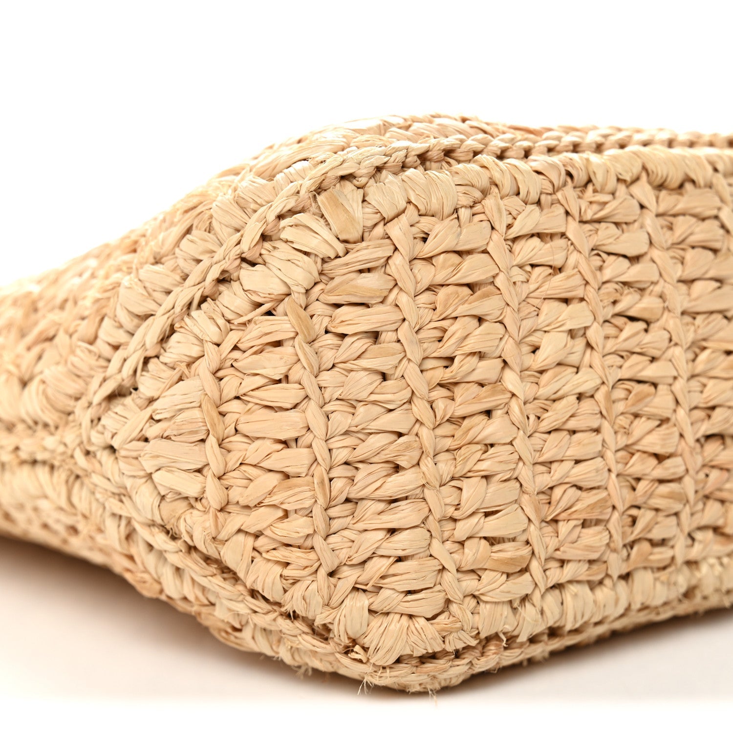 Raffia Pochette Voyage Souple Natural Beige