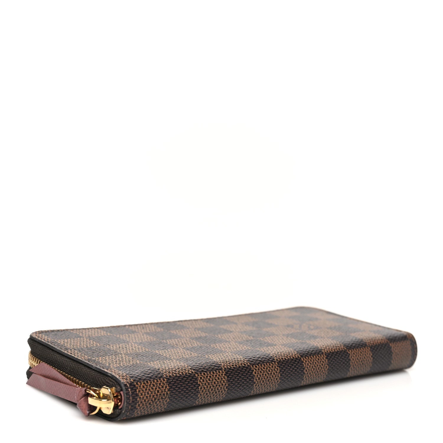 Damier Ebene Clemence Wallet Cherry