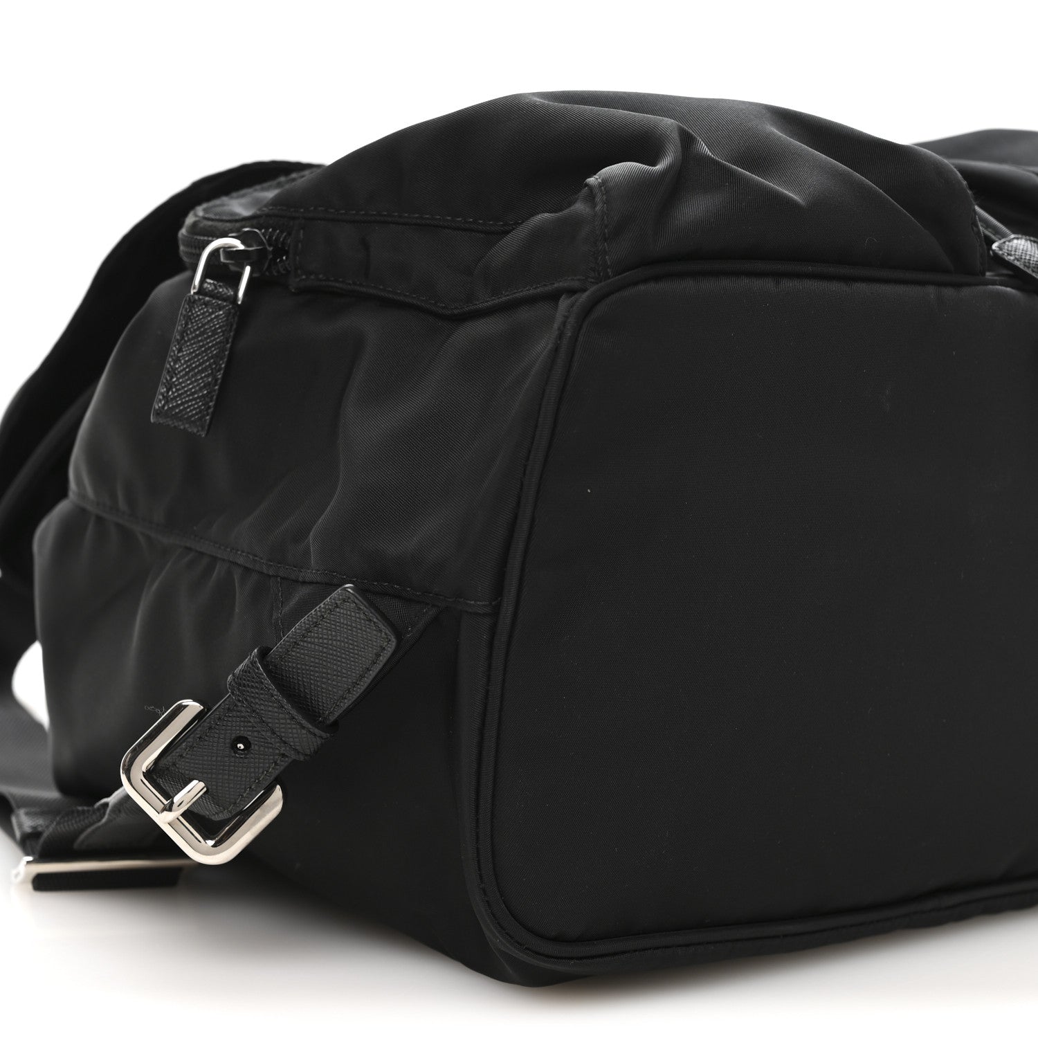 Nylon Vela Medium Backpack Black