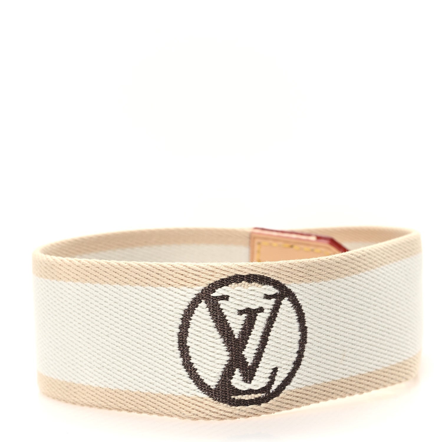 Monogram Vibe LV Shoulder Strap Beige White