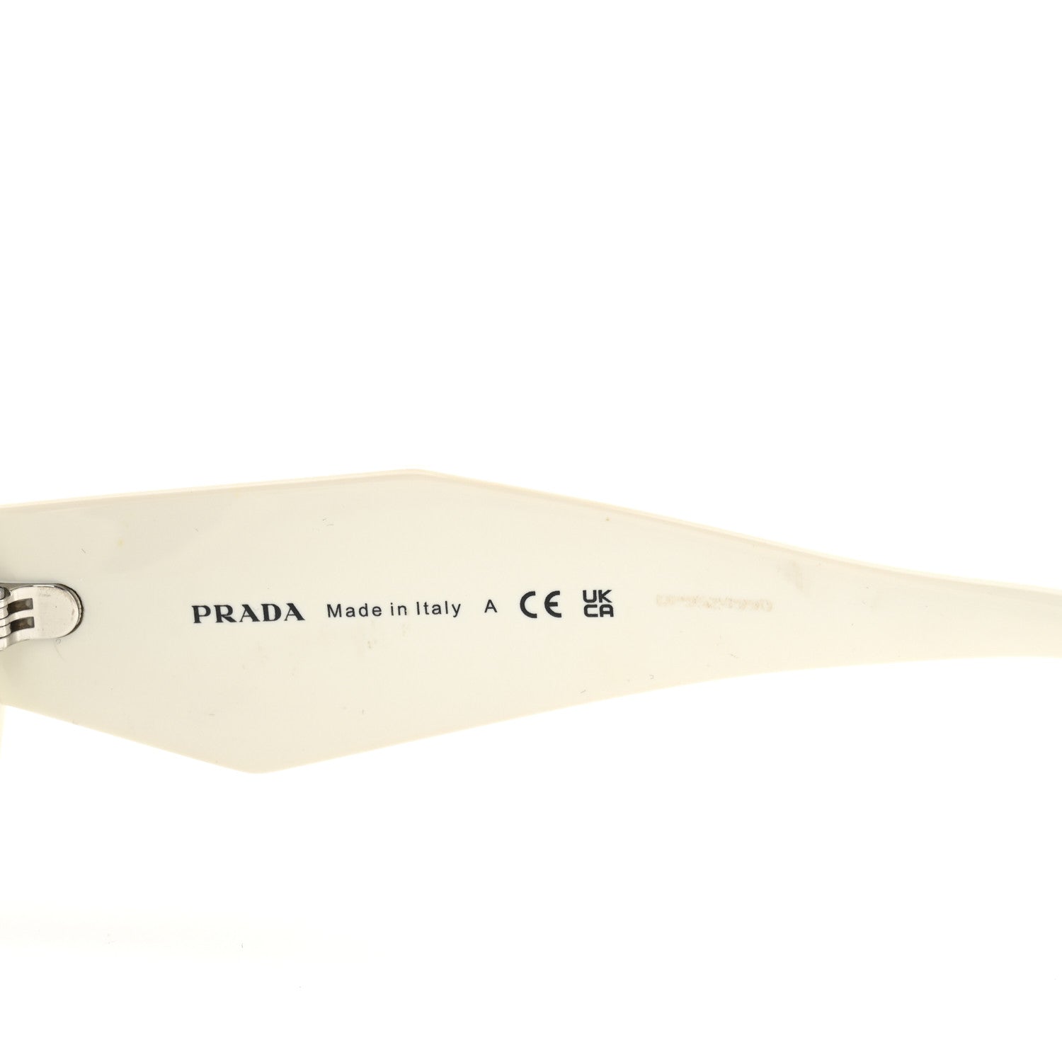 Acetate Symbole Sunglasses SPR 17W White