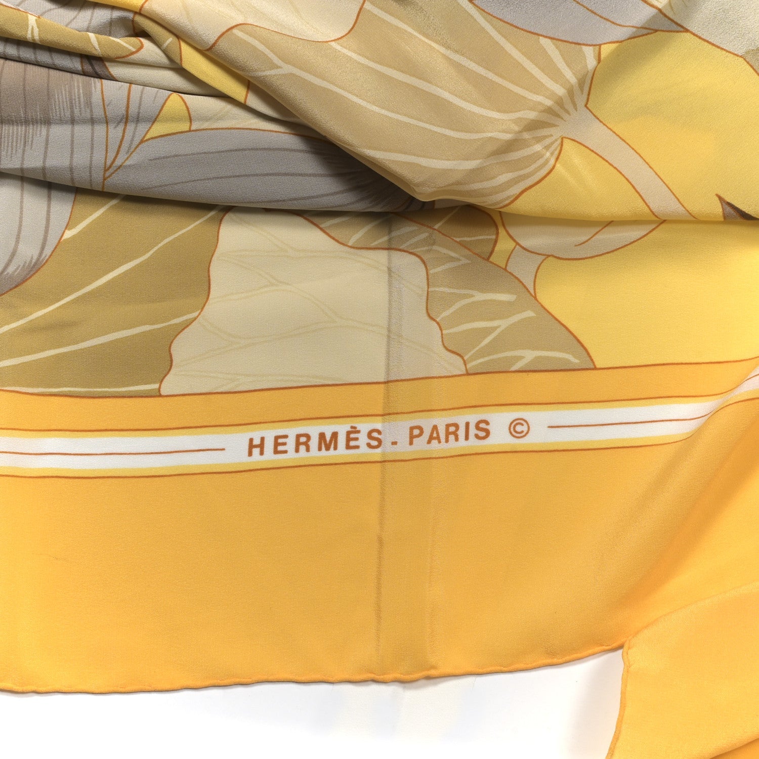 Cashmere Silk Fleurs de Lotus Scarf 140