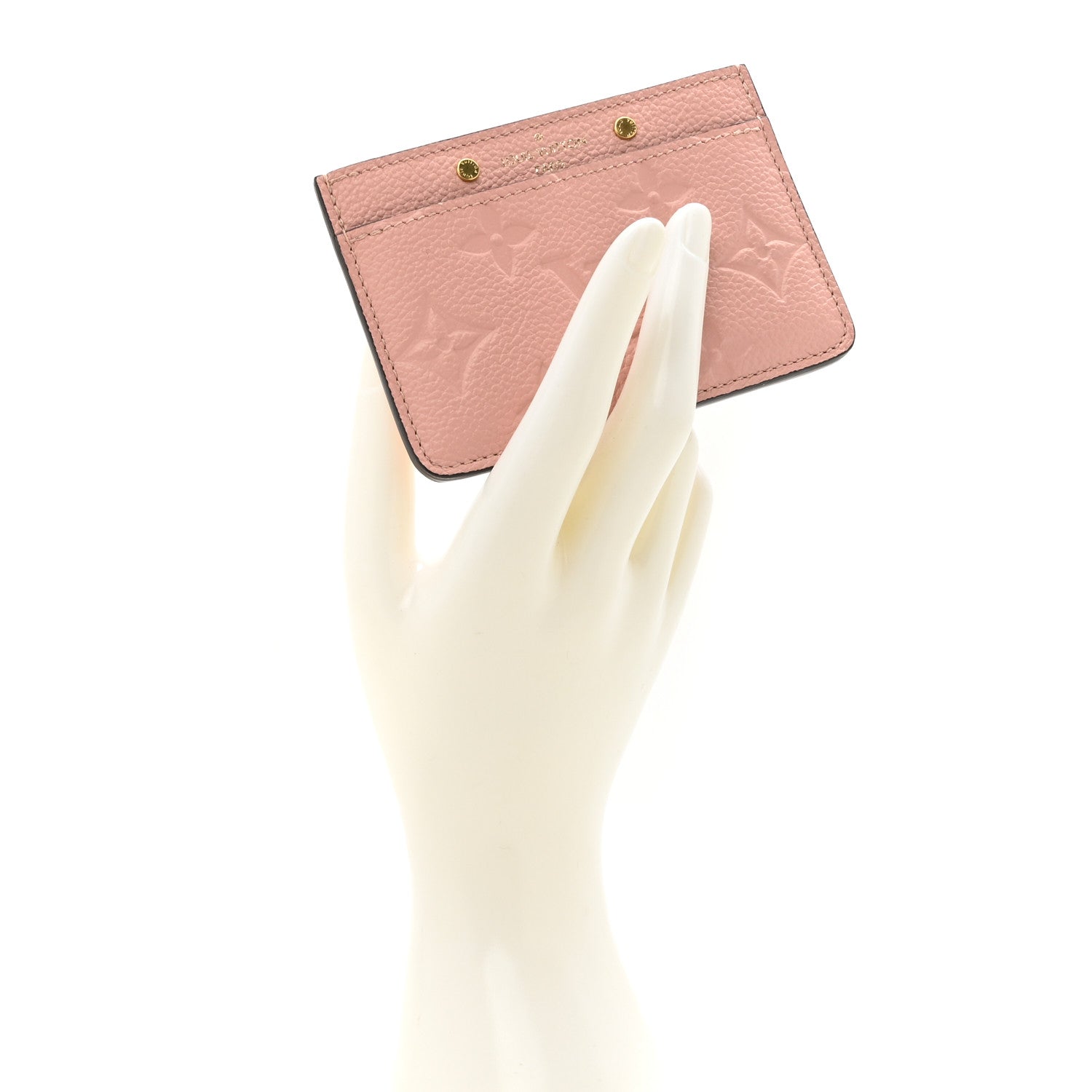 Empreinte Card Holder Rose Poudre