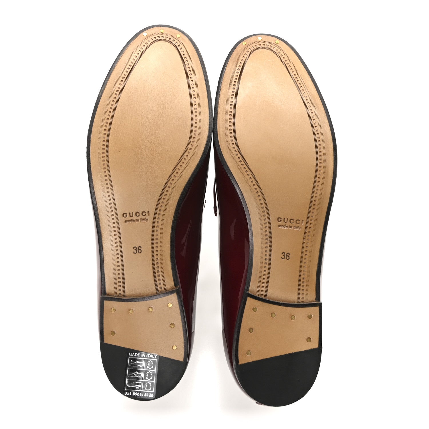 Vitello Vernice Soft Nappa Womens Jordaan Loafers 36 Rosso Ancora