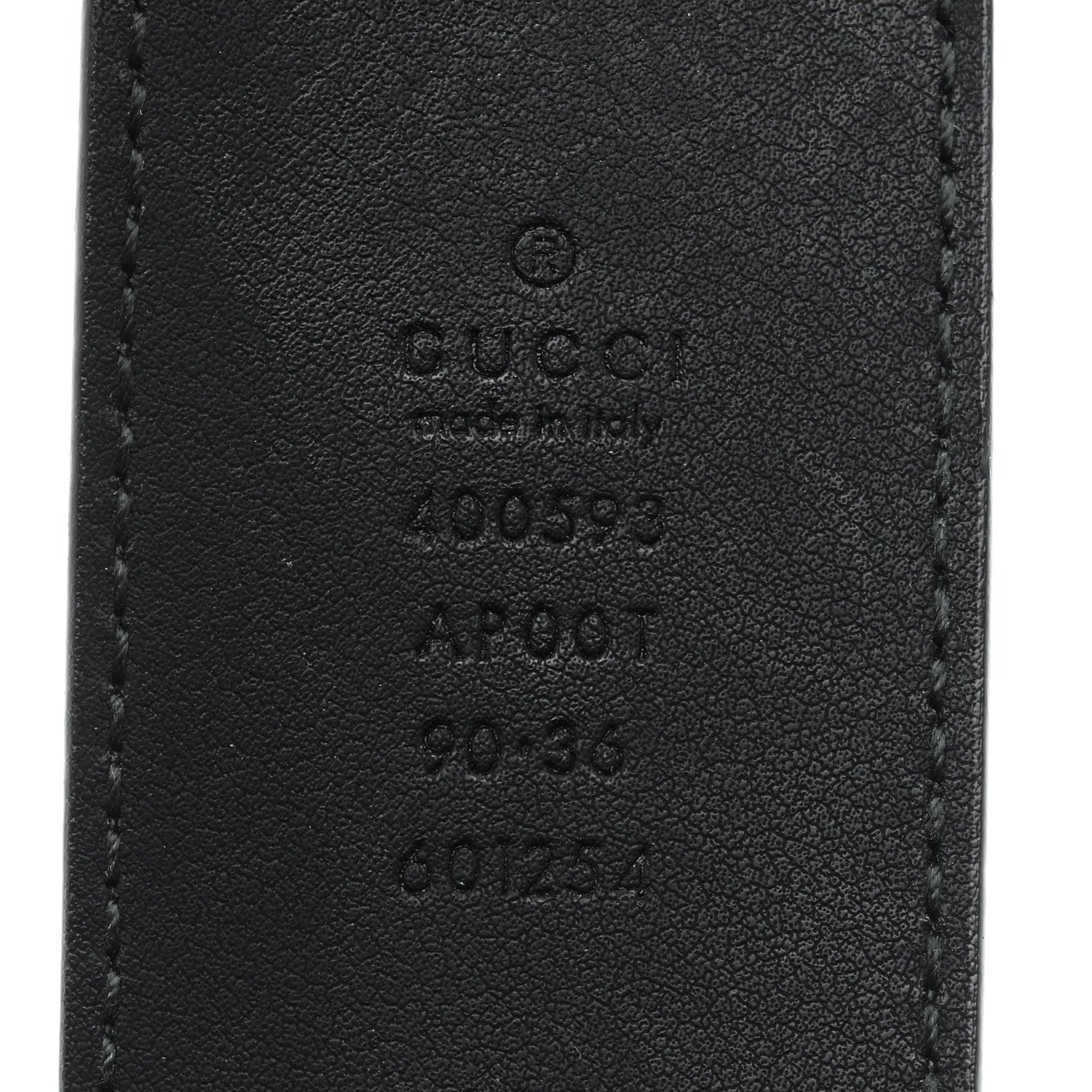 Calfskin Double G 40mm Belt 90 36 Black