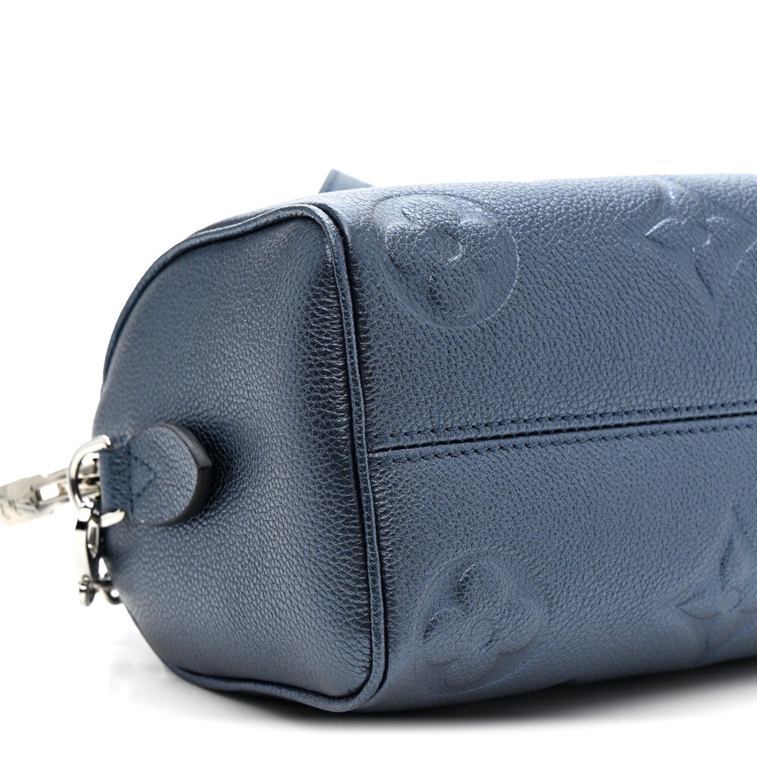 Metallic Empreinte Monogram Giant Speedy Bandouliere 20 Navy Nacre