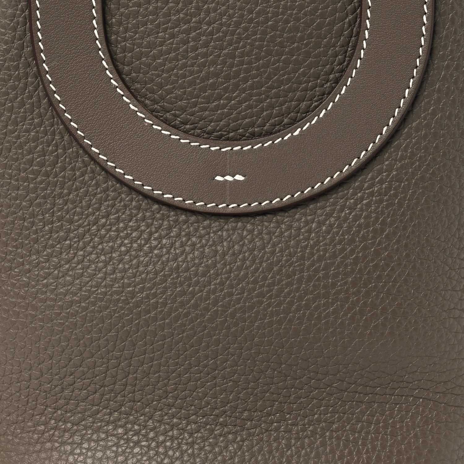 Taurillon Clemence Swift In-The-Loop 18 Bag Etoupe