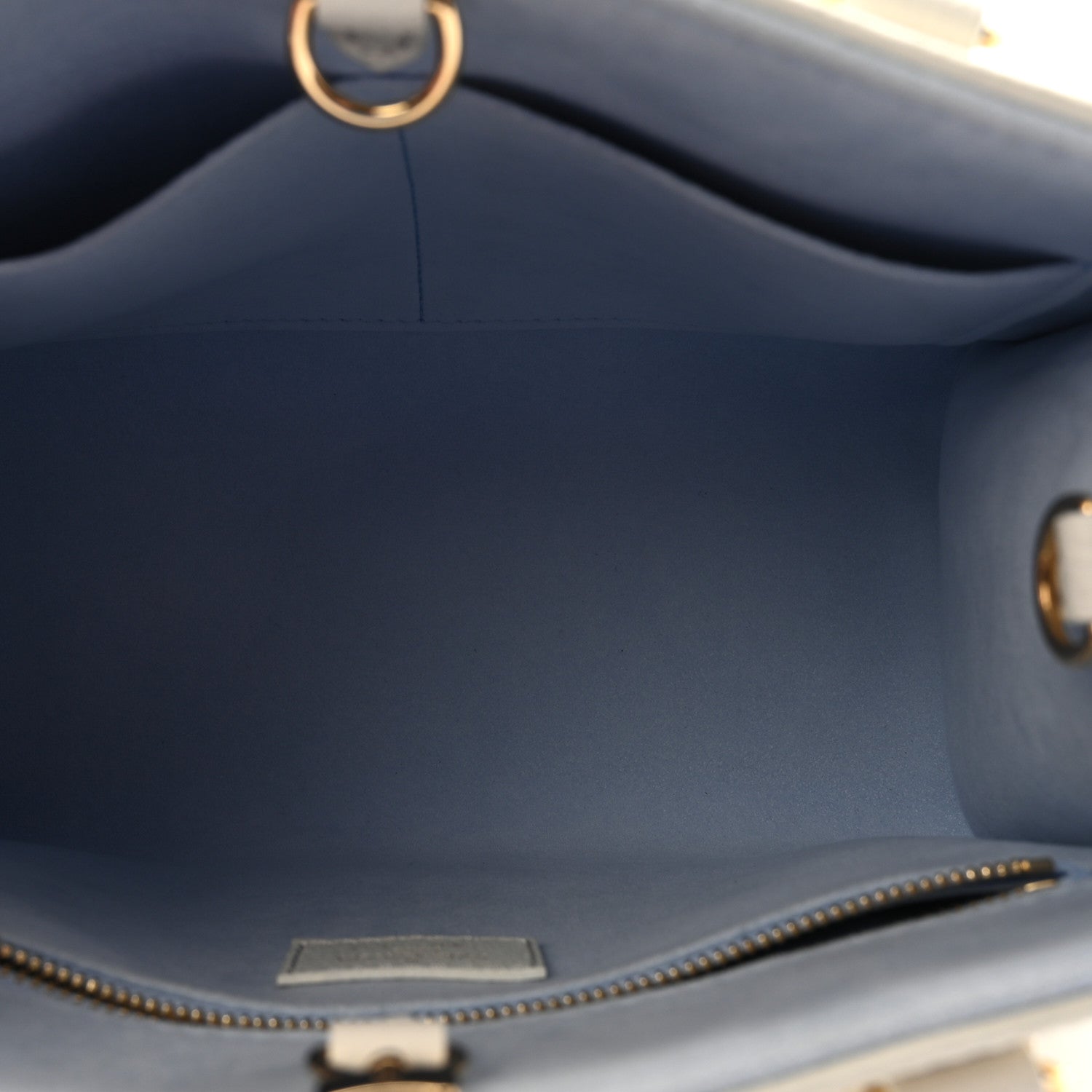Empreinte Monogram Giant Onthego PM Latte Candy Blue